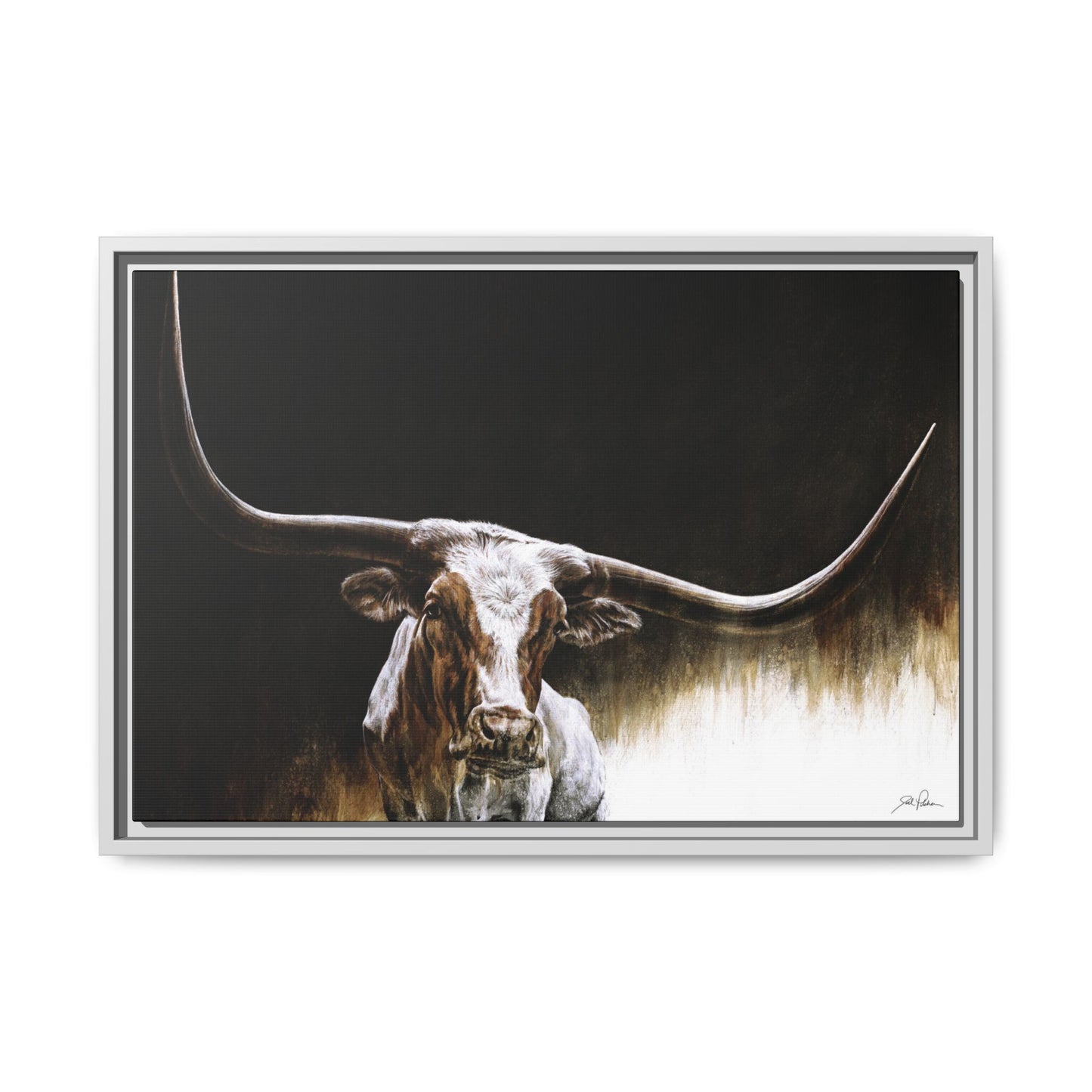 "Lone Star" Framed Canvas