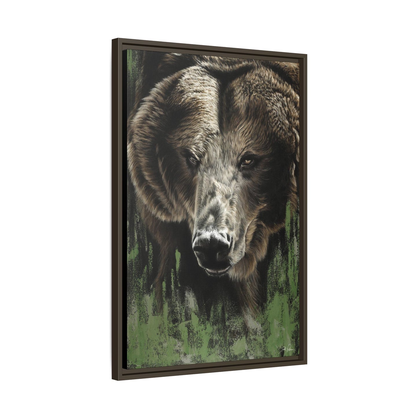 "Beast" Framed Canvas
