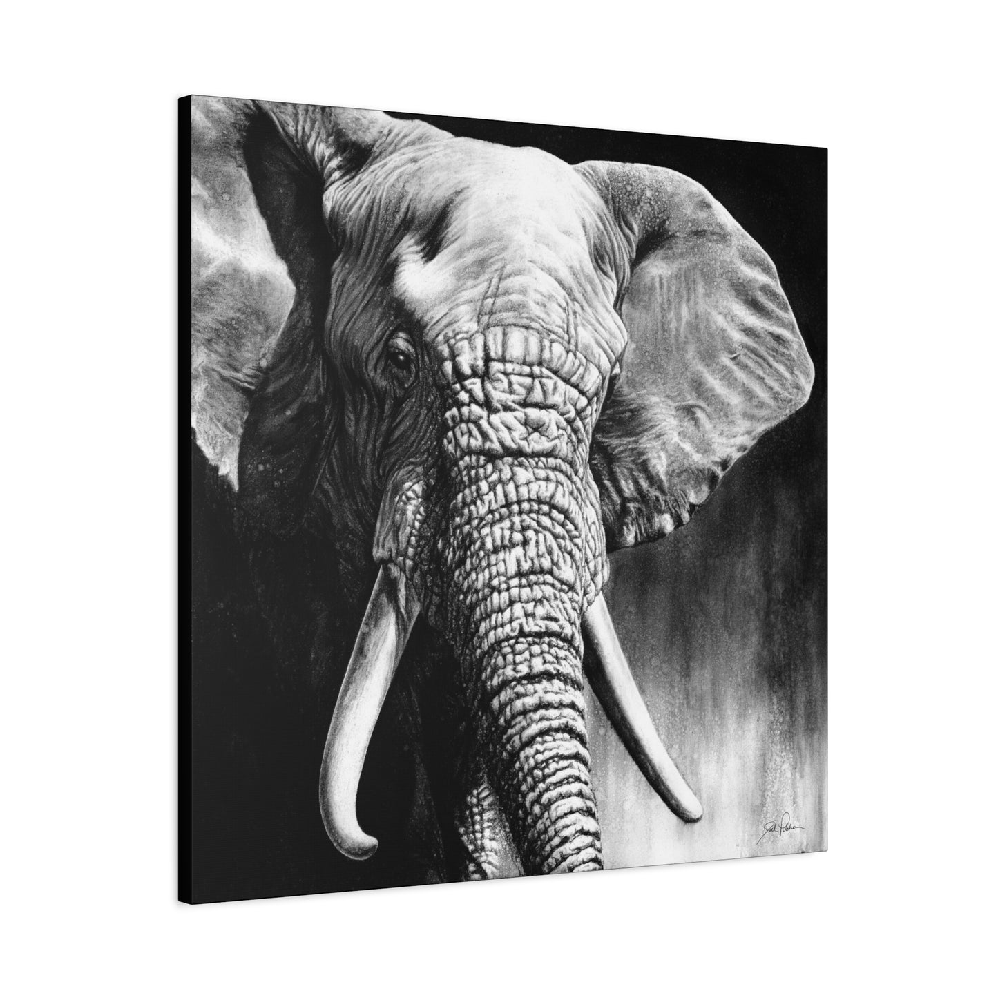 "High & Mighty" Stretched Canvas