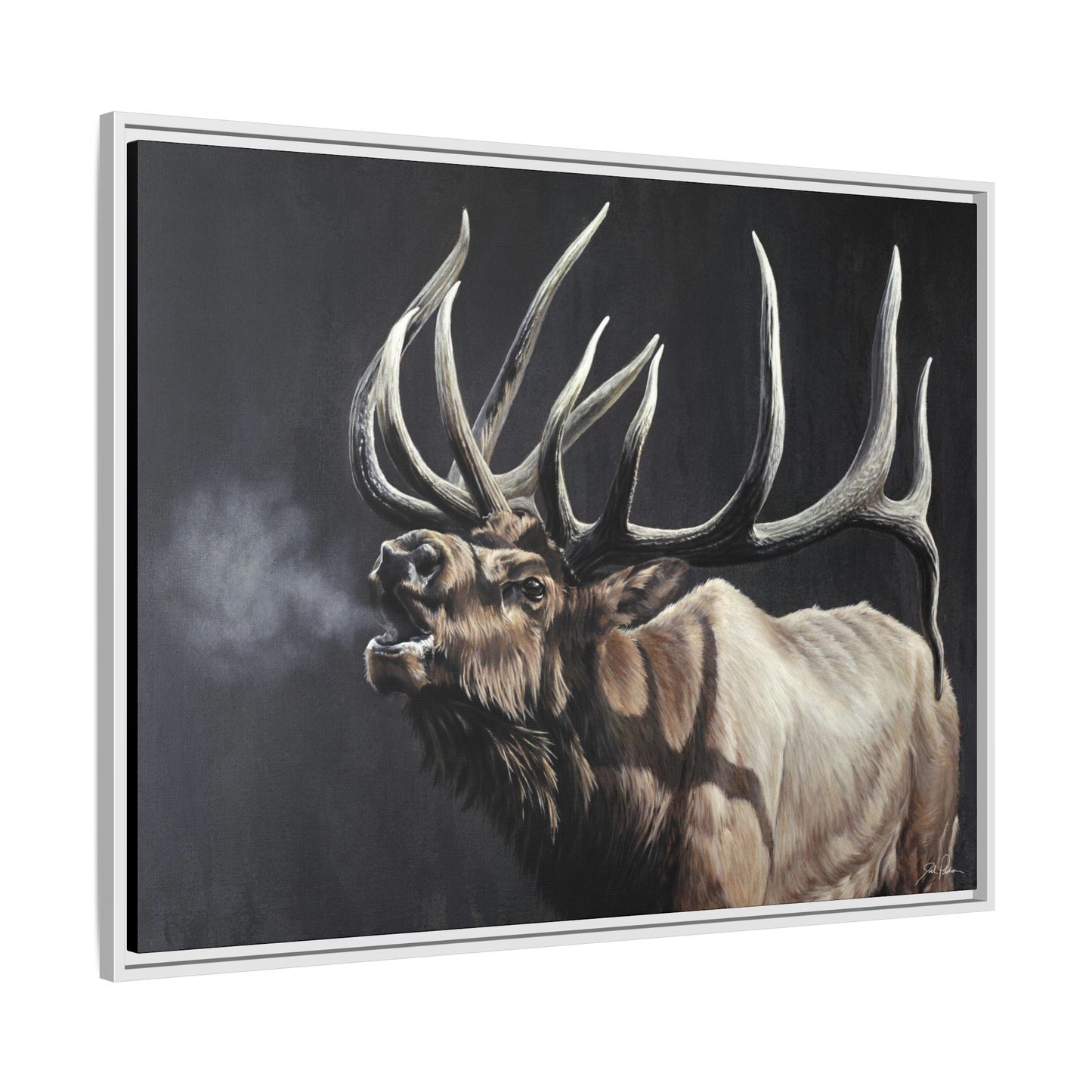 "Royal Persuasion" Framed Canvas