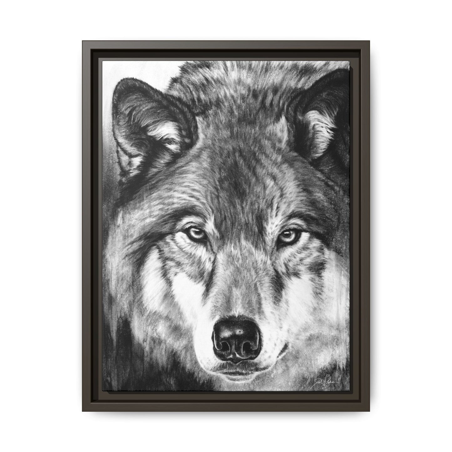 "I See You" Framed Canvas