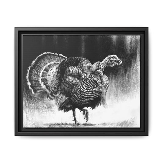 "Gobbler" Framed Canvas
