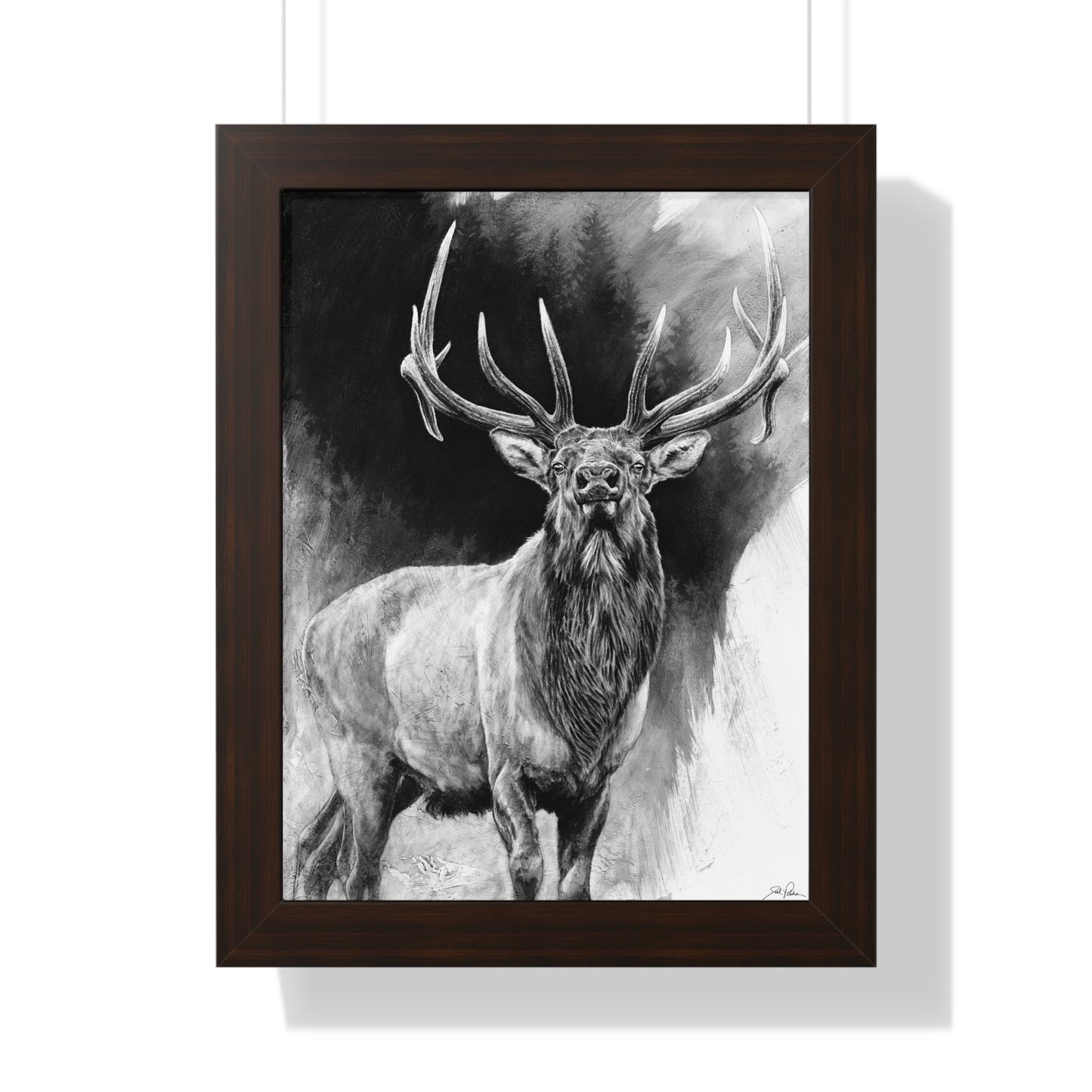 "Standing Tall" Framed Paper Print