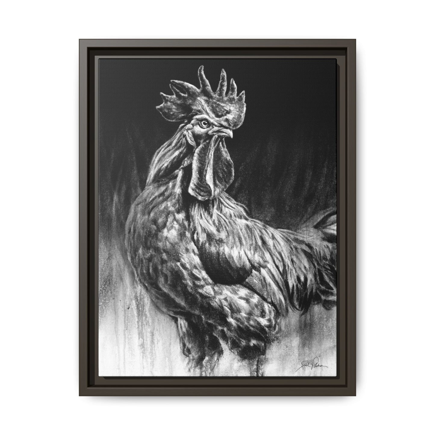 "Yard Boss" Framed Canvas