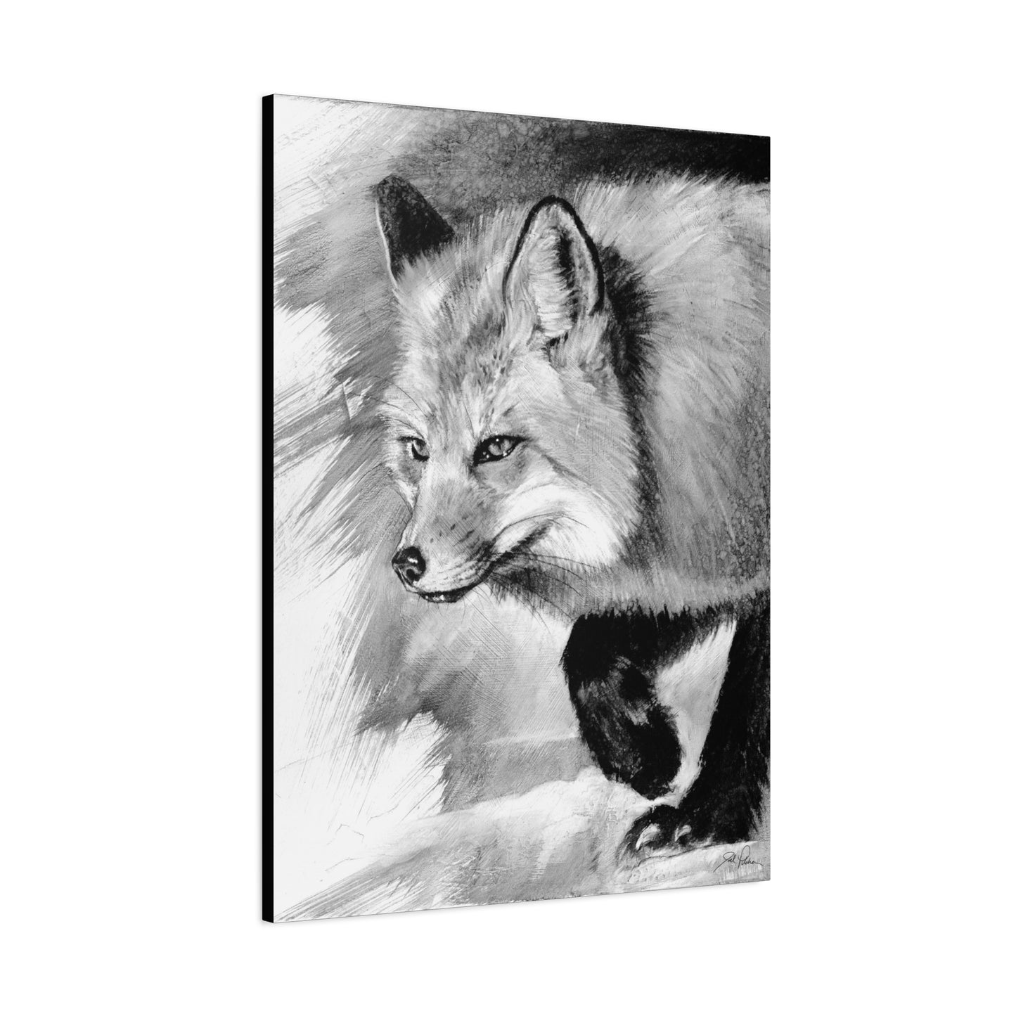 "Fox" Stretched Canvas