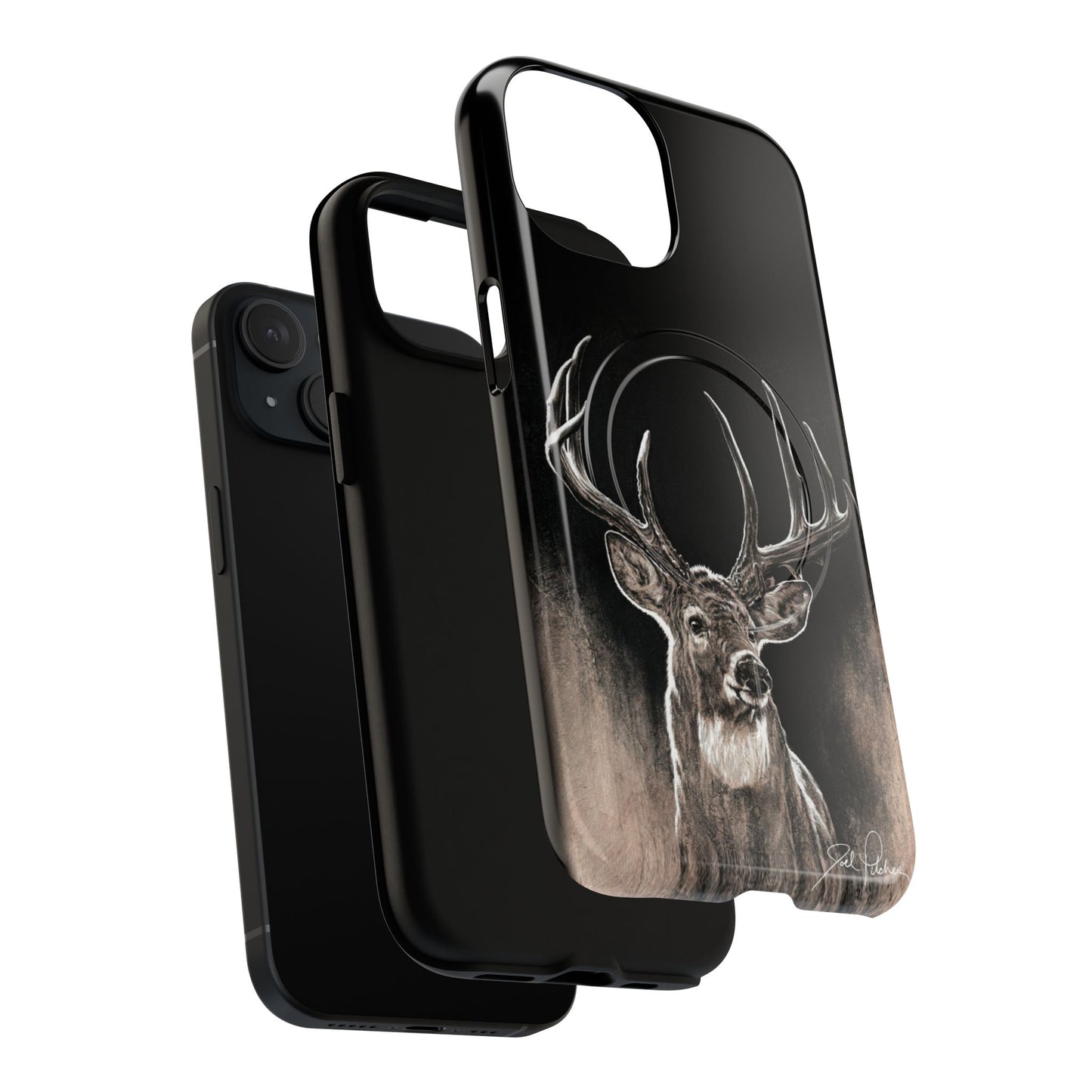 "Backlit Buck" Magnetic Tough Case