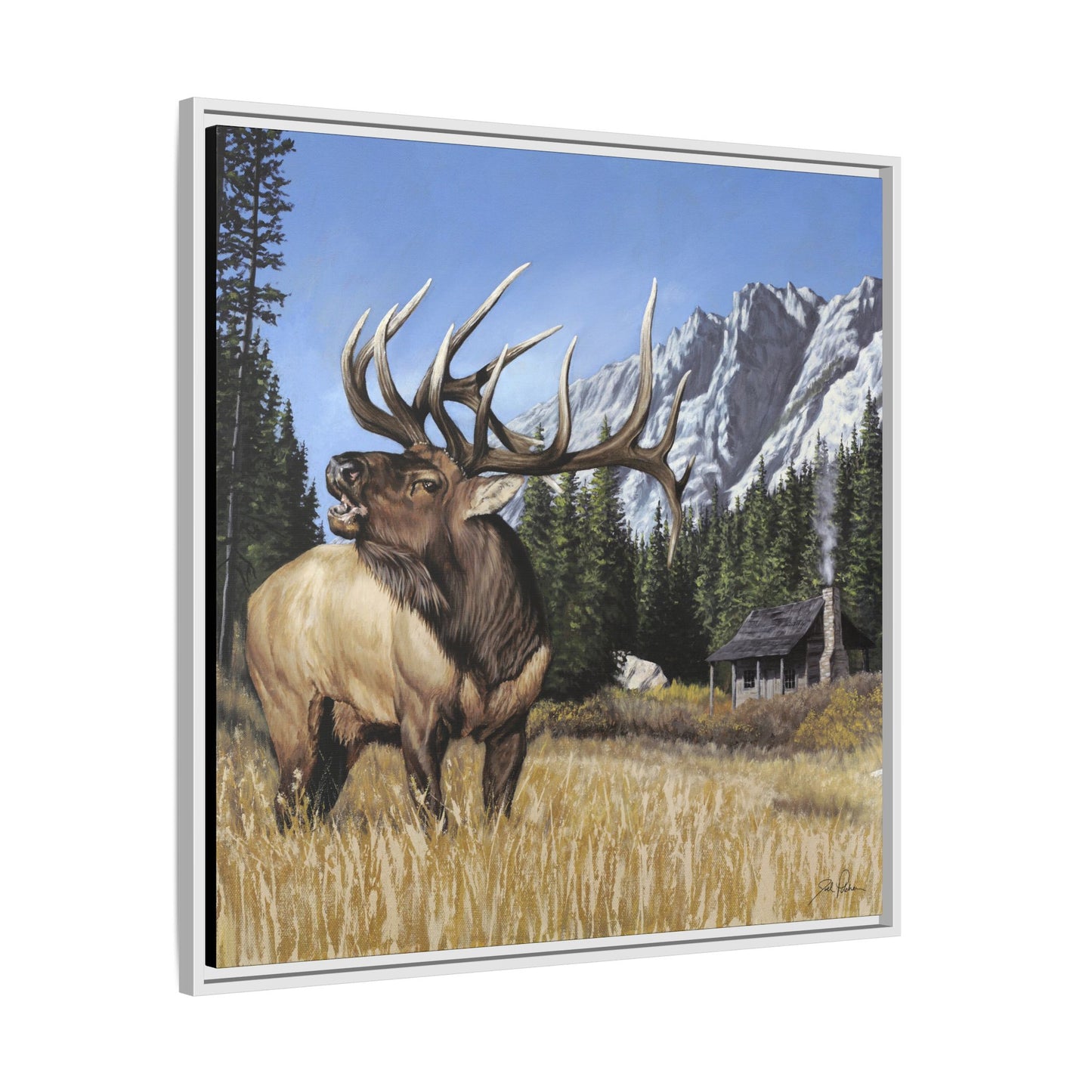"Sanctuary" Framed Canvas