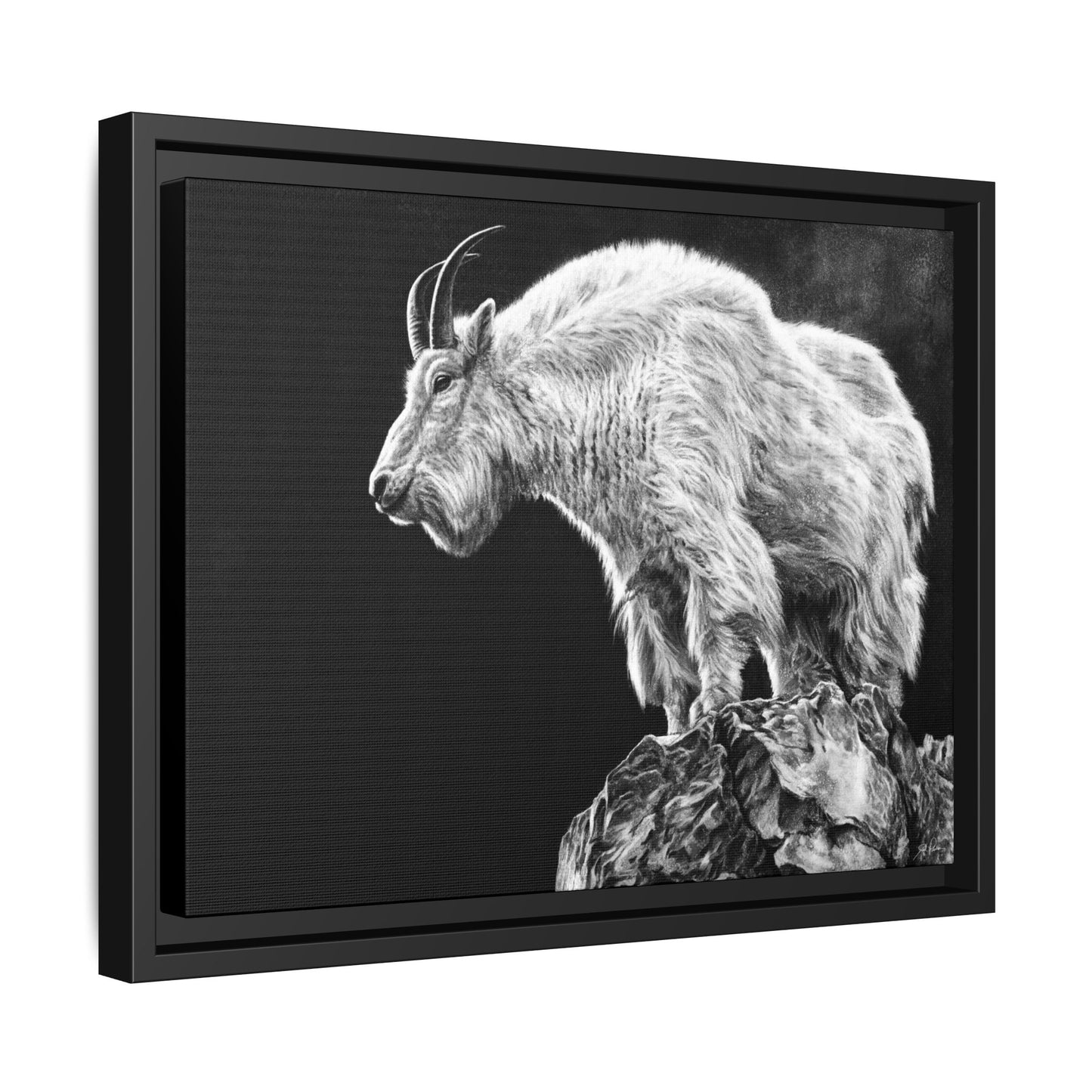 "Overwatch" Framed Canvas