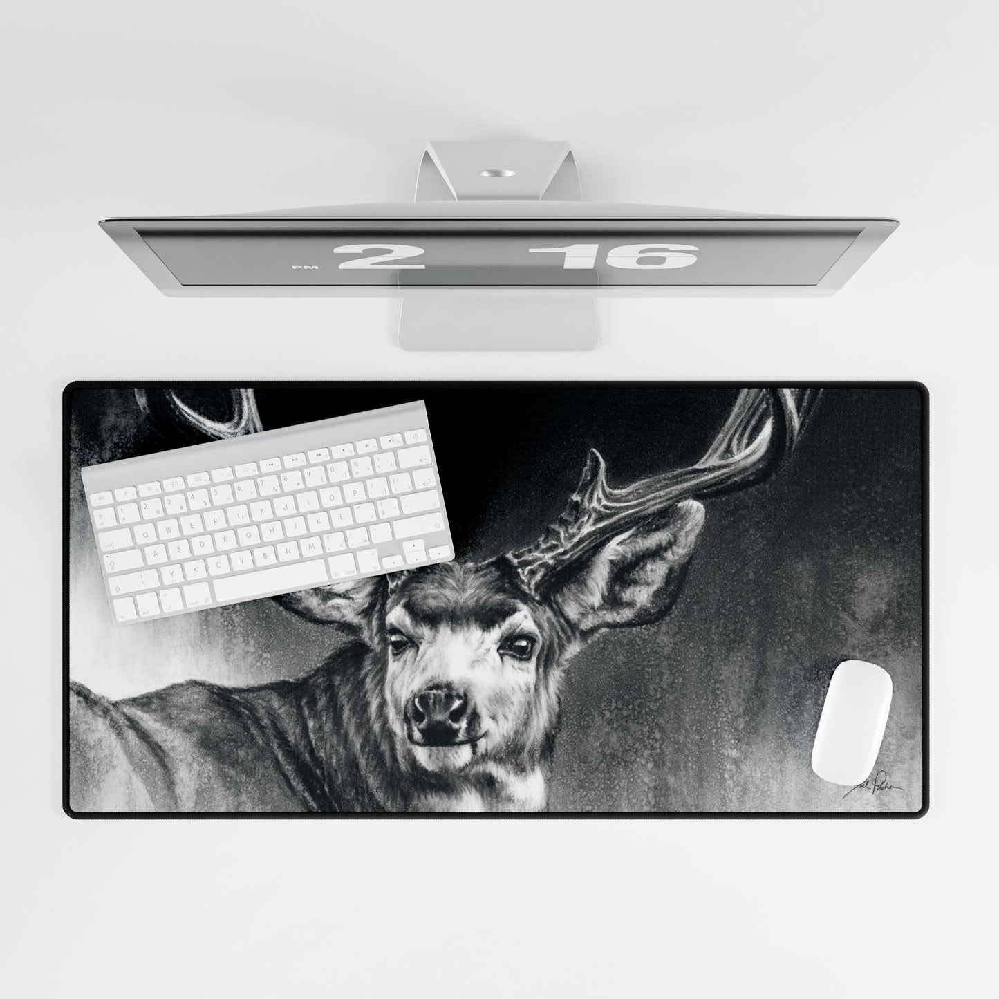 "Looking Back" Mouse Pad
