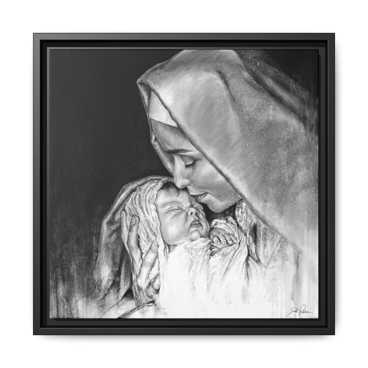 "King of Kings" Framed Canvas