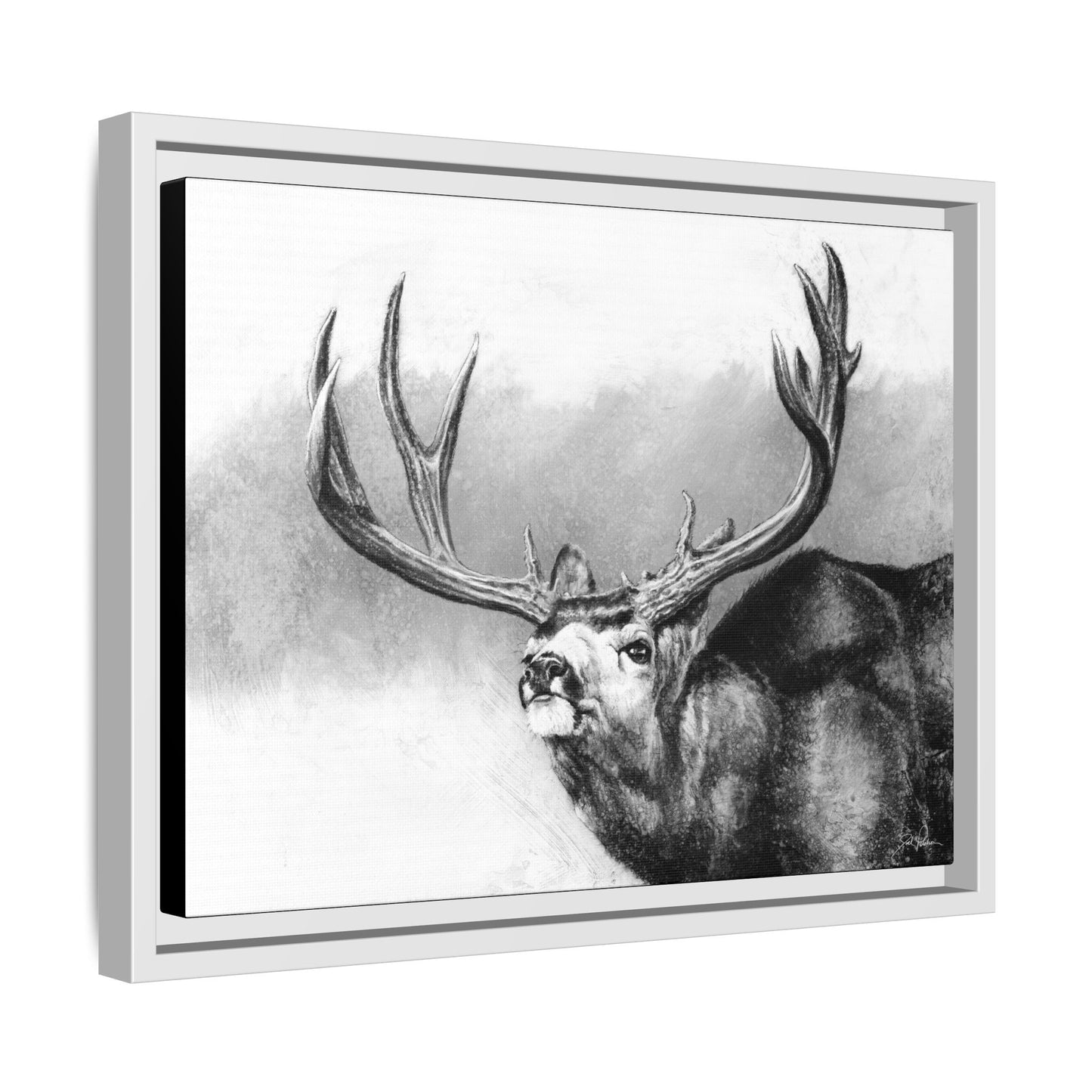 "Heavy & Wide" Framed Canvas