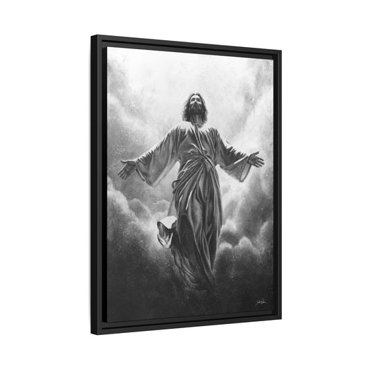 "In His Glory" Framed Canvas