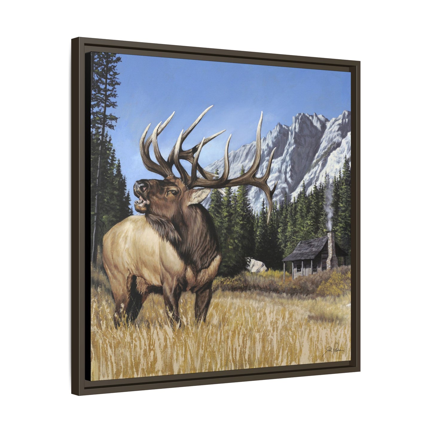 "Sanctuary" Framed Canvas