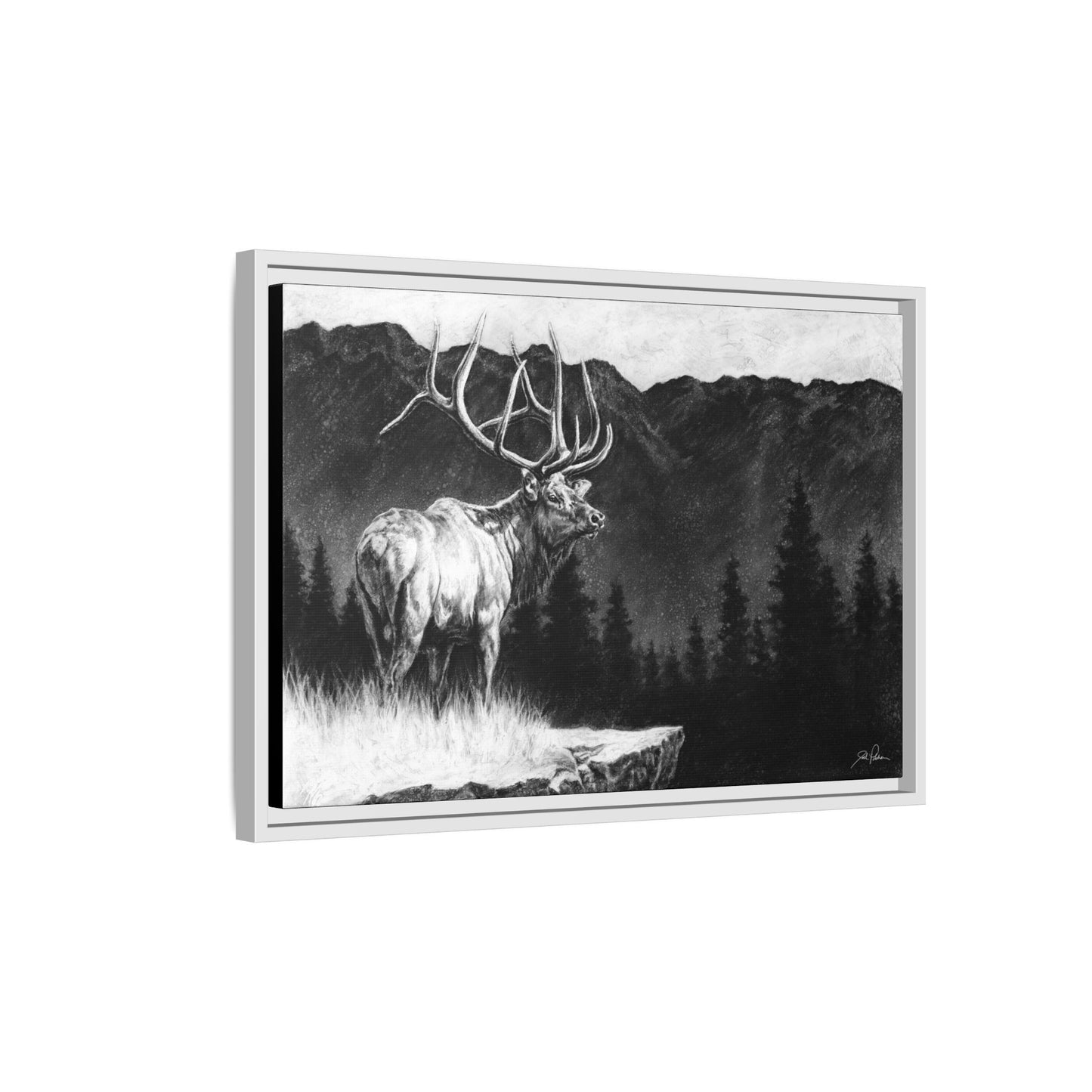 "Relentless" Framed Canvas