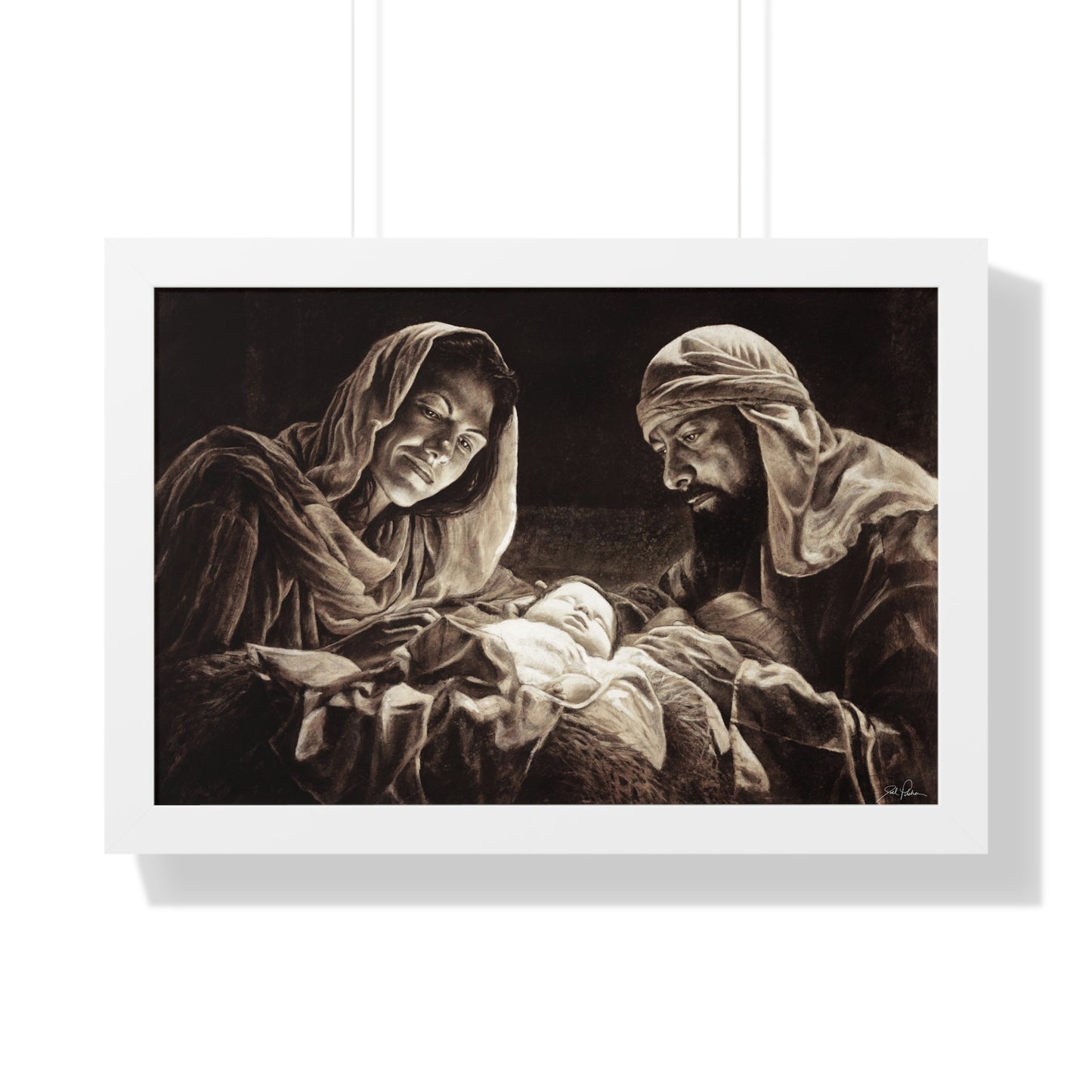 "Light of the World" Framed Paper Print