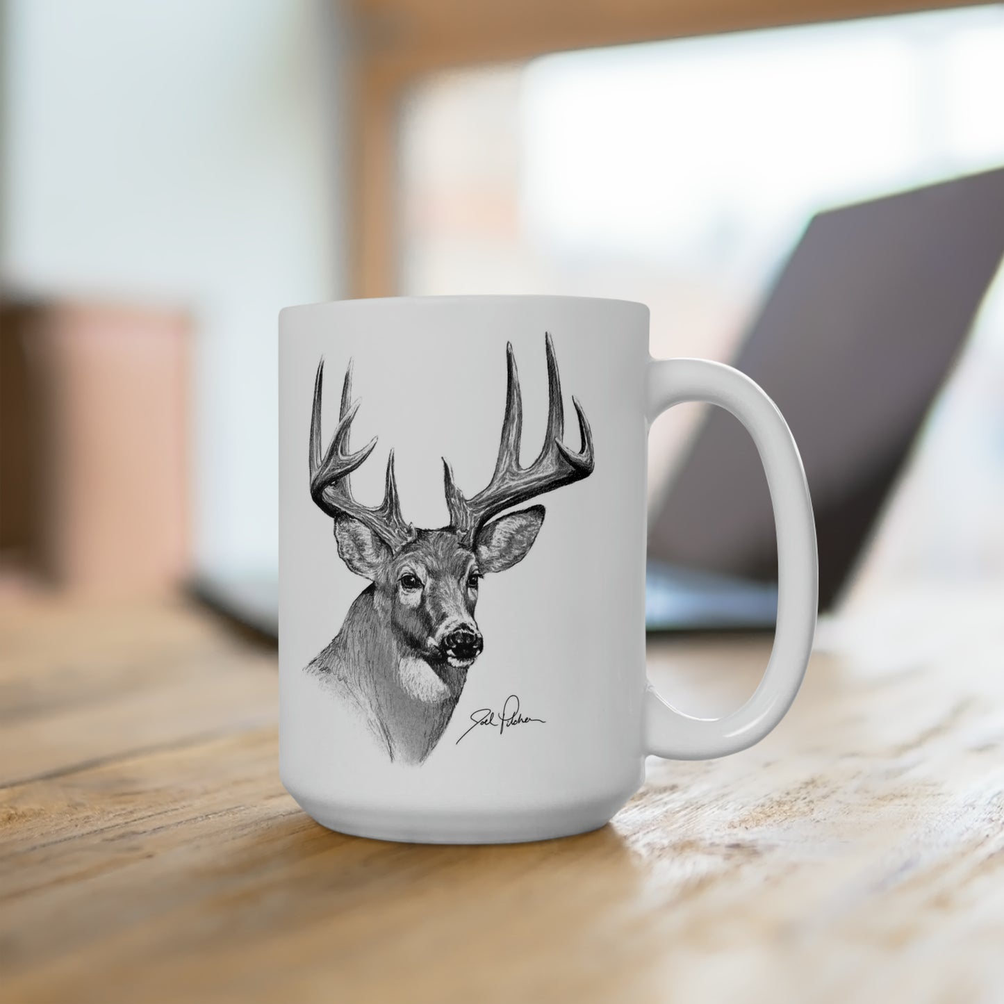 Whitetail Sketch Mug