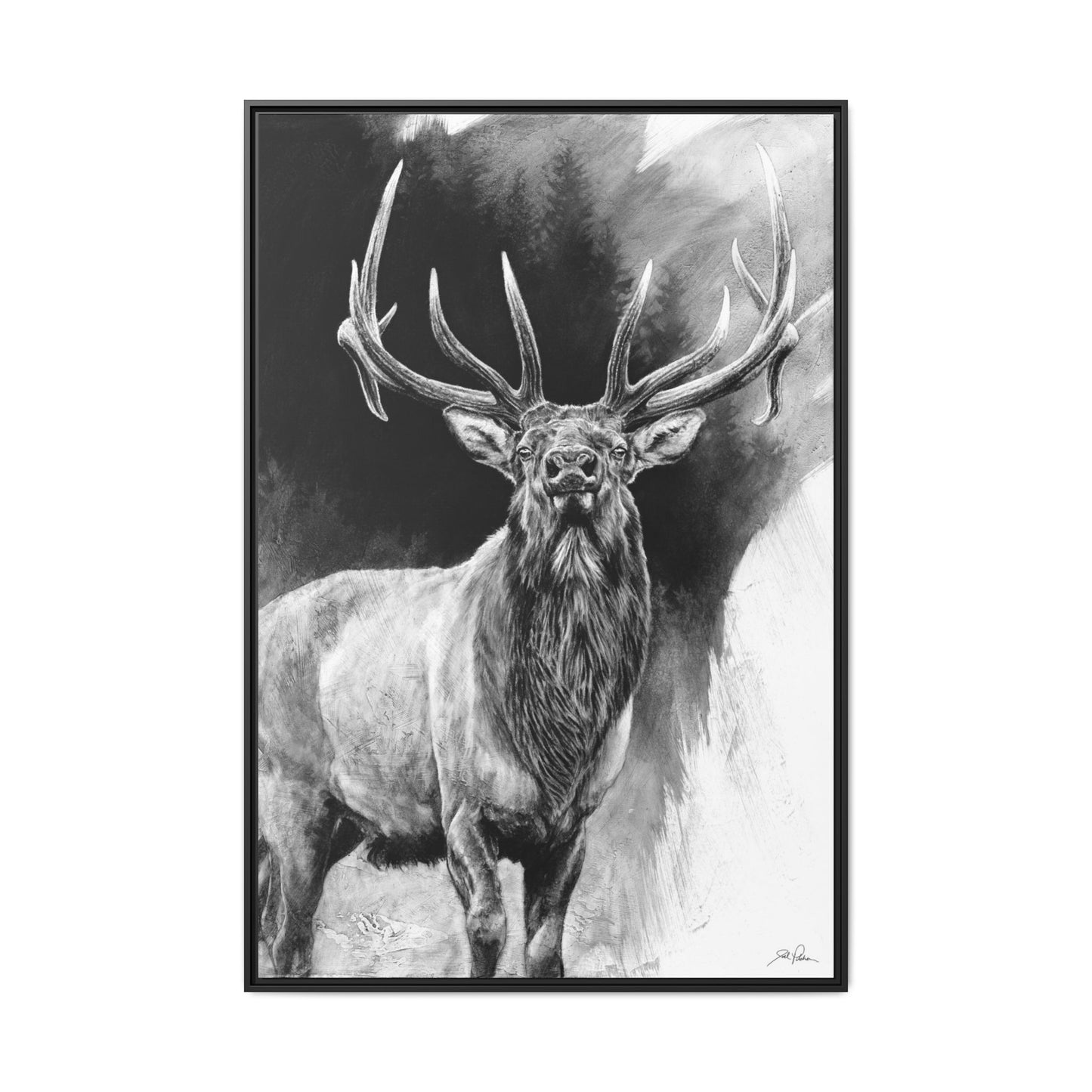 "Standing Tall" Framed Canvas