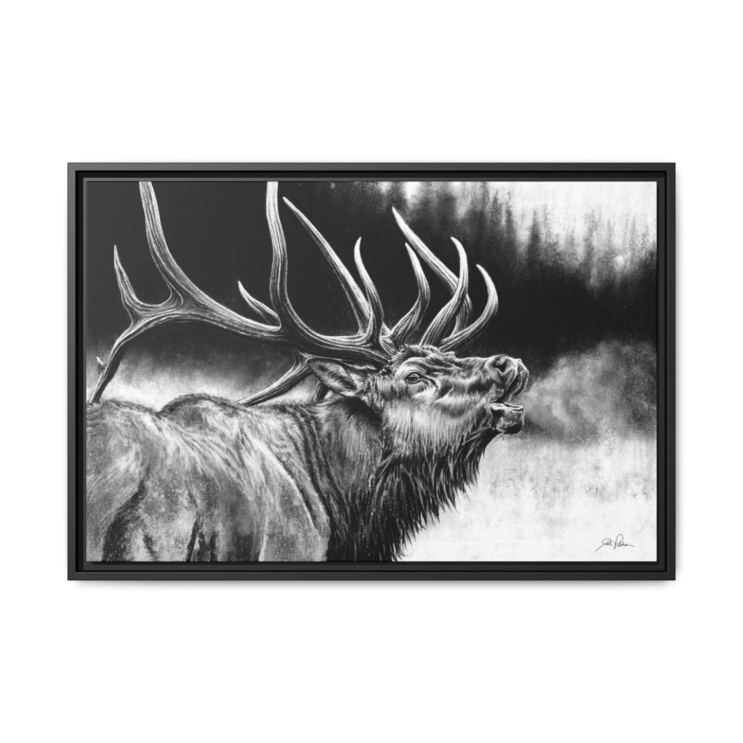 "Autumn Anthem" Framed Canvas