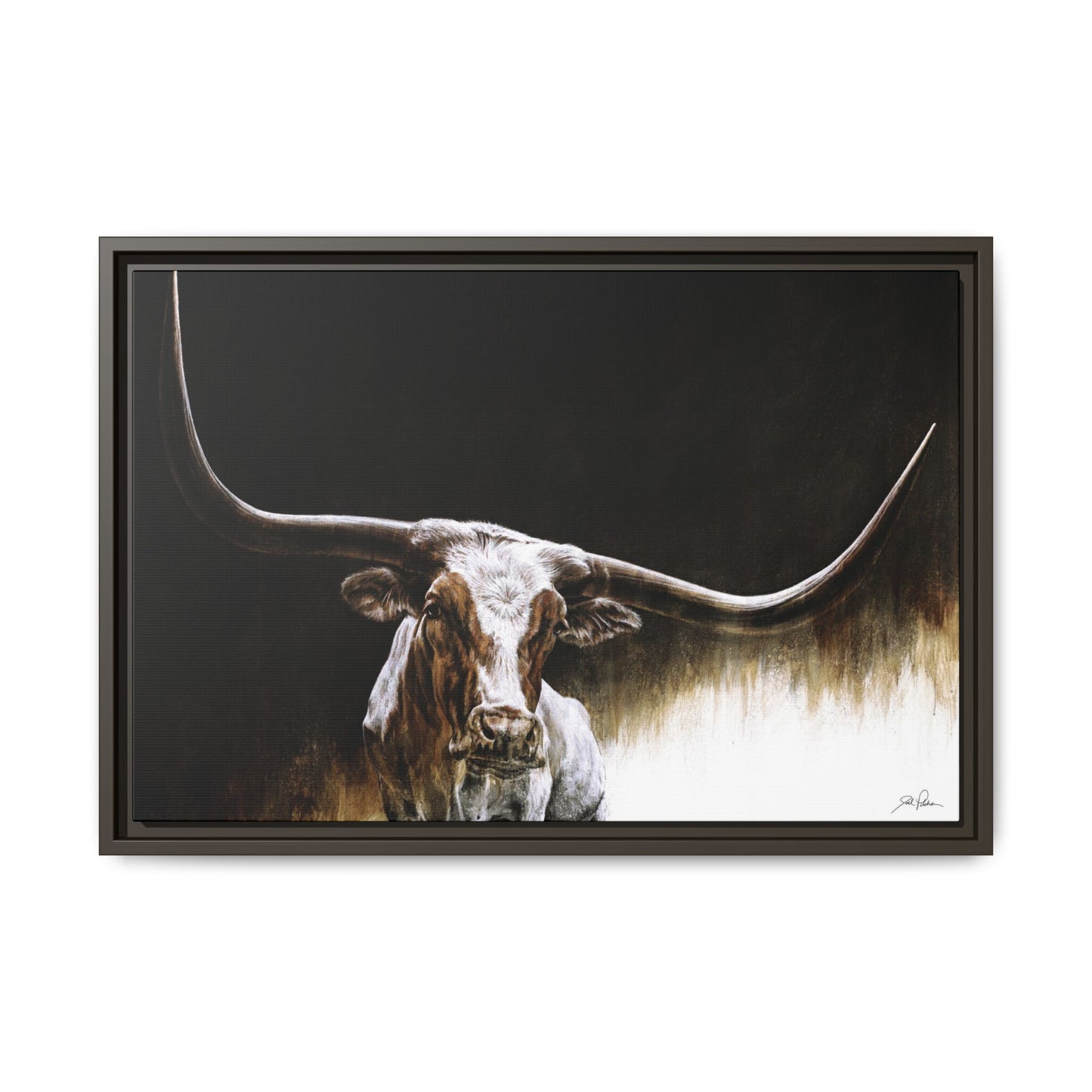 "Lone Star" Framed Canvas