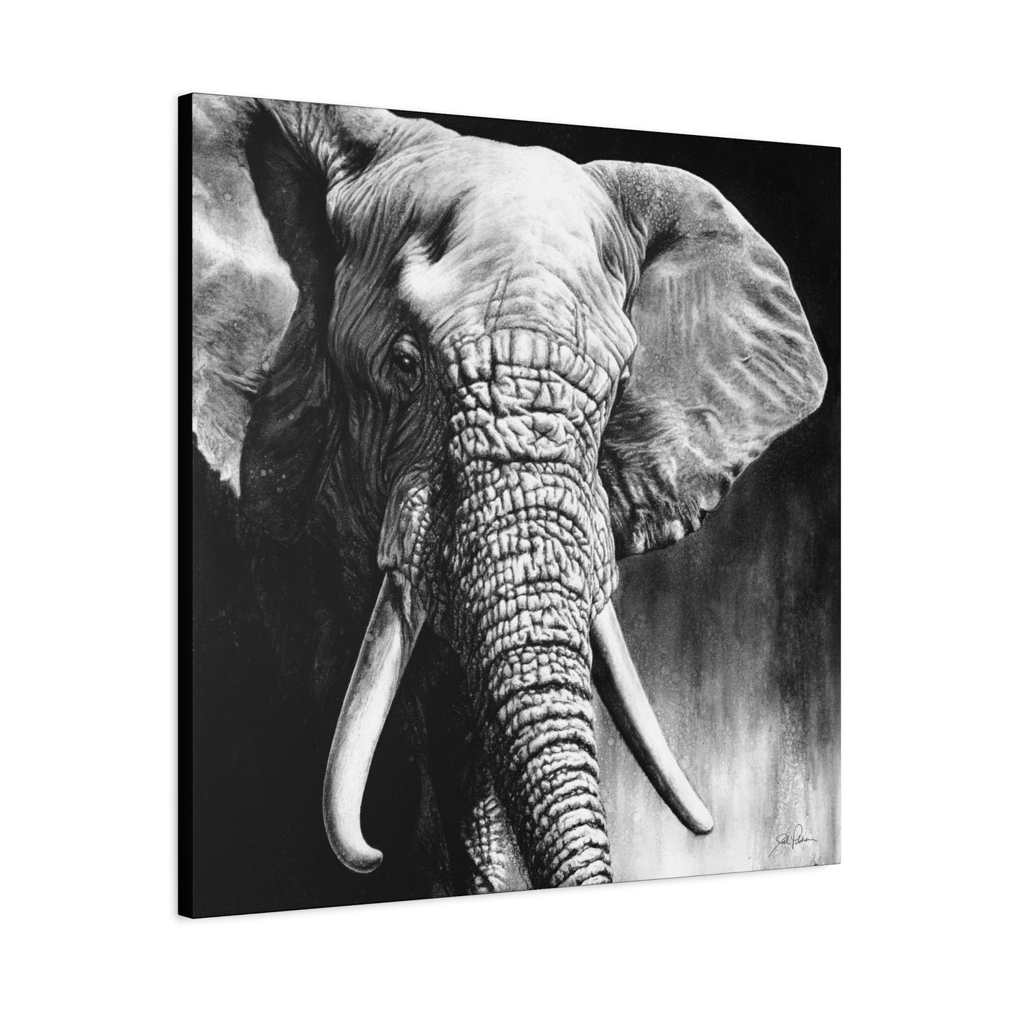 "High & Mighty" Stretched Canvas