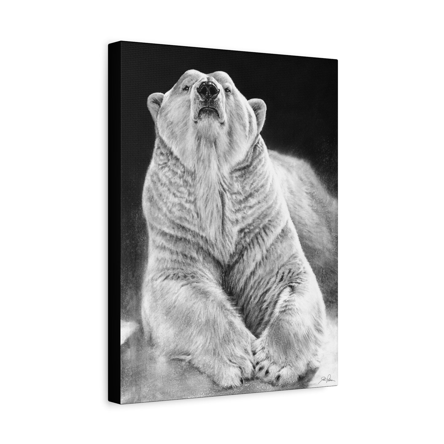 "Defiant" Stretched Canvas