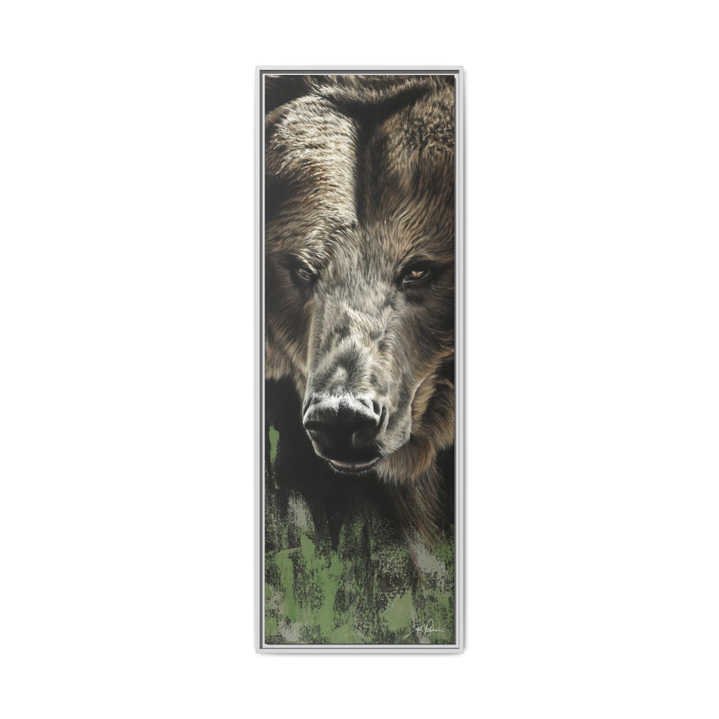 "Beast" Framed Canvas