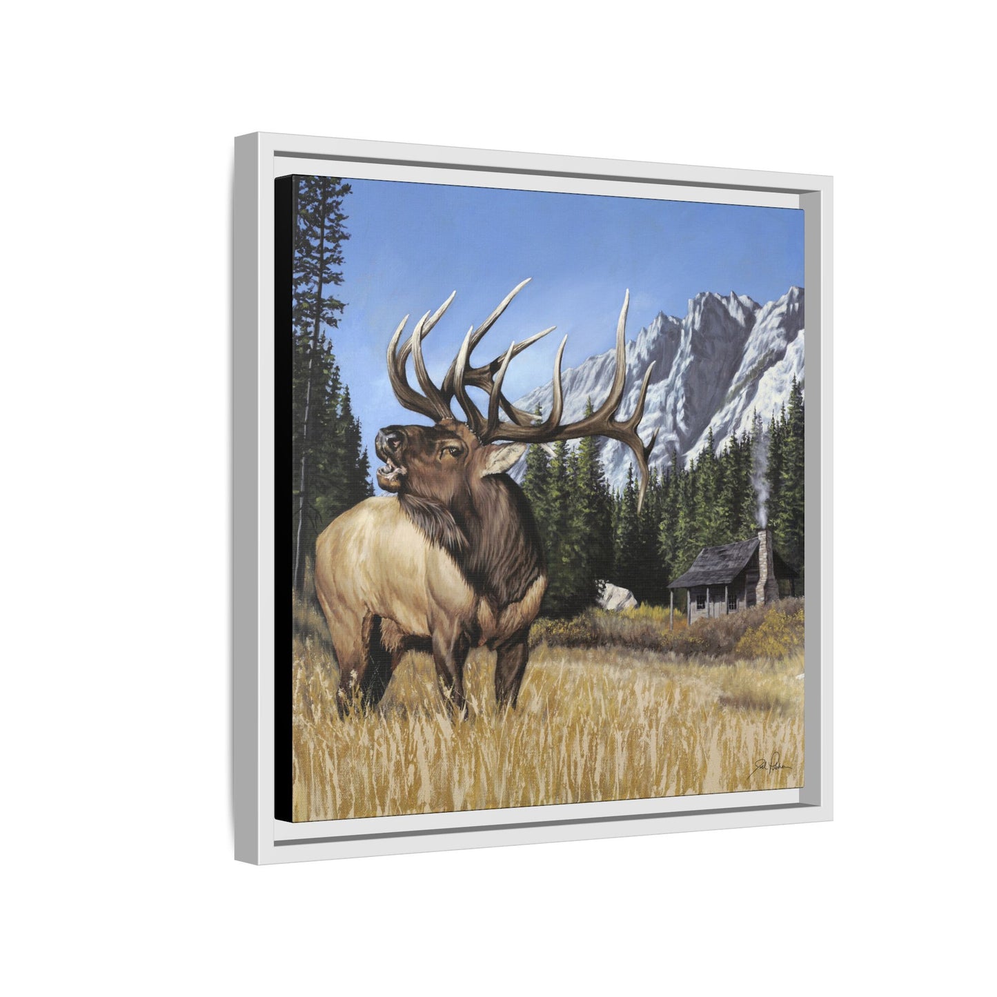 "Sanctuary" Framed Canvas