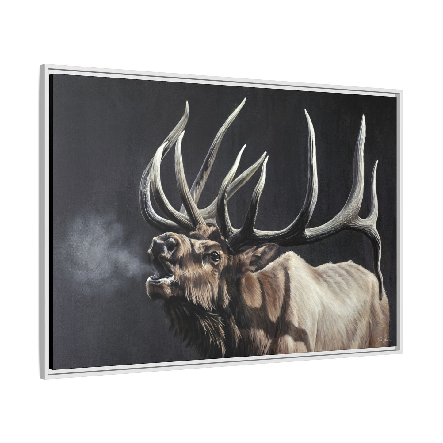 "Royal Persuasion" Framed Canvas
