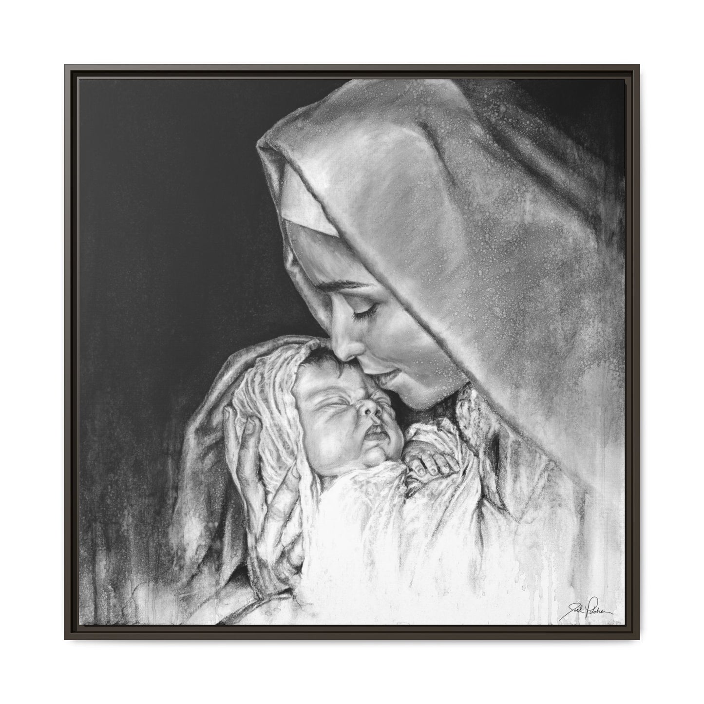 "King of Kings" Framed Canvas
