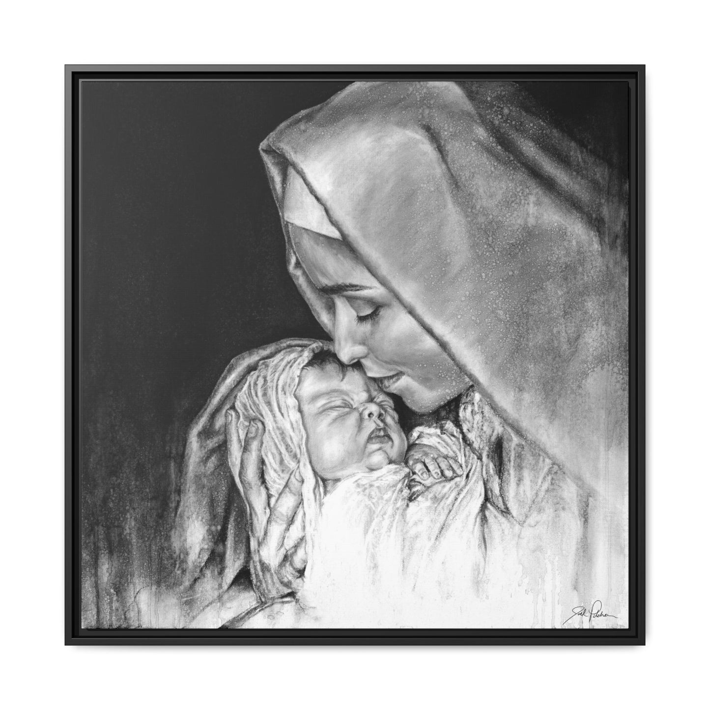 "King of Kings" Framed Canvas