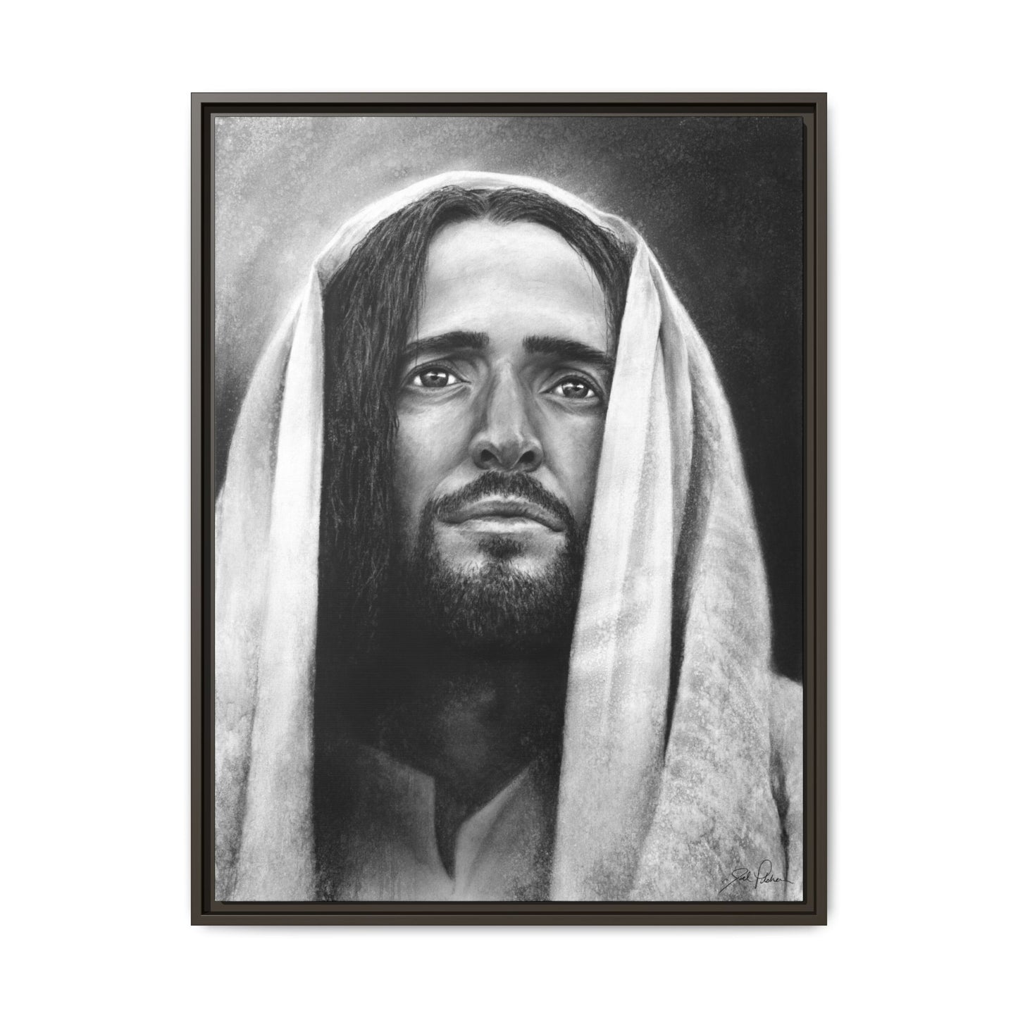 "Redeemer" Framed Canvas