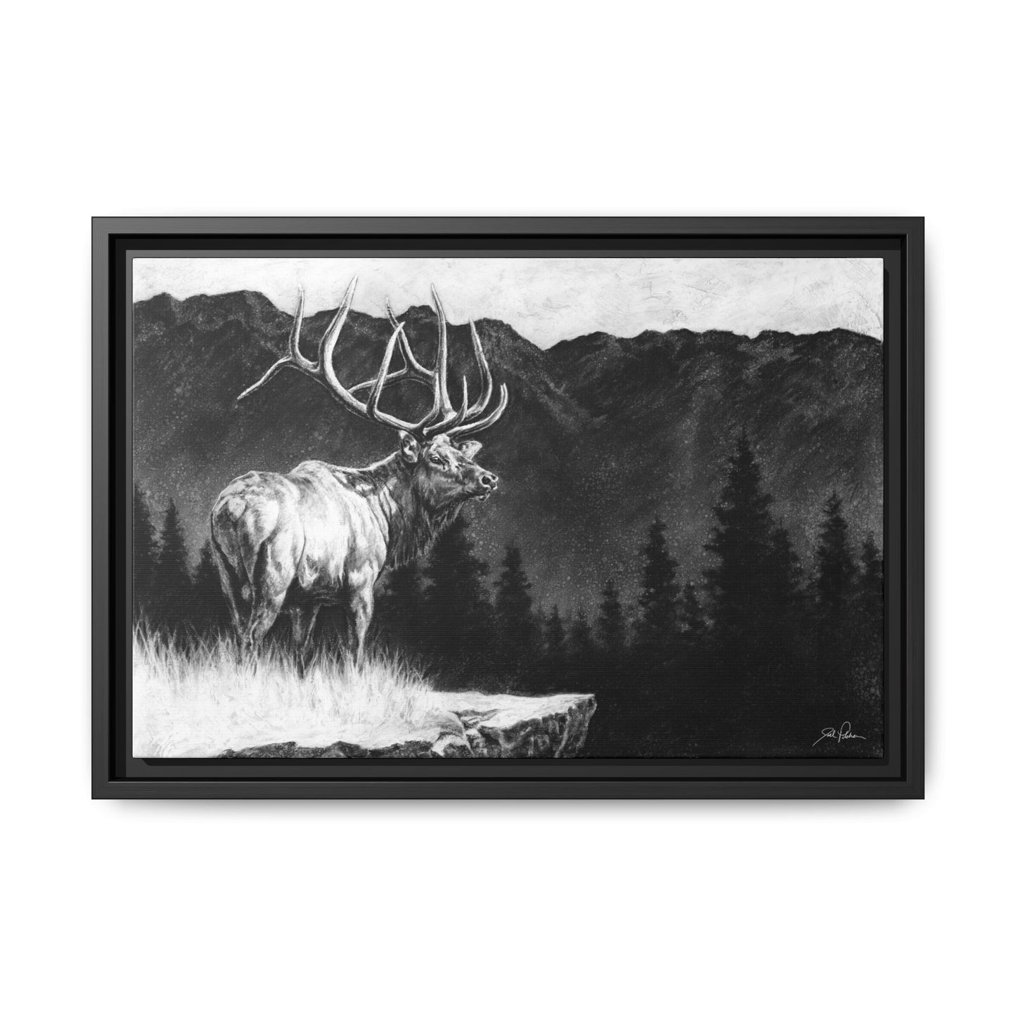 "Relentless" Framed Canvas