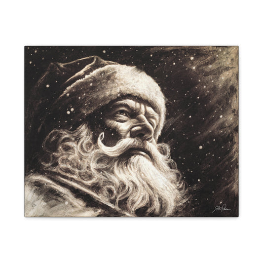 "Kris Kringle" Stretched Canvas