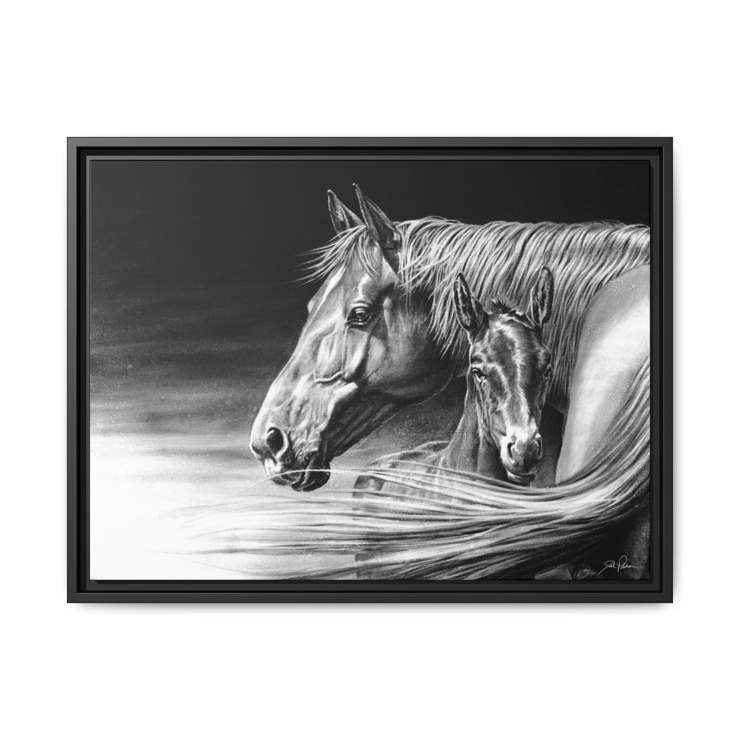"Safe and Sound" Framed Canvas
