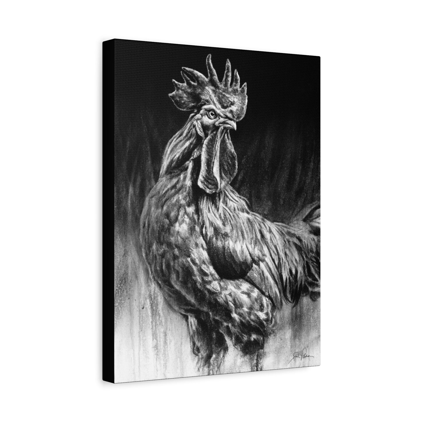 "Yard Boss" Stretched Canvas