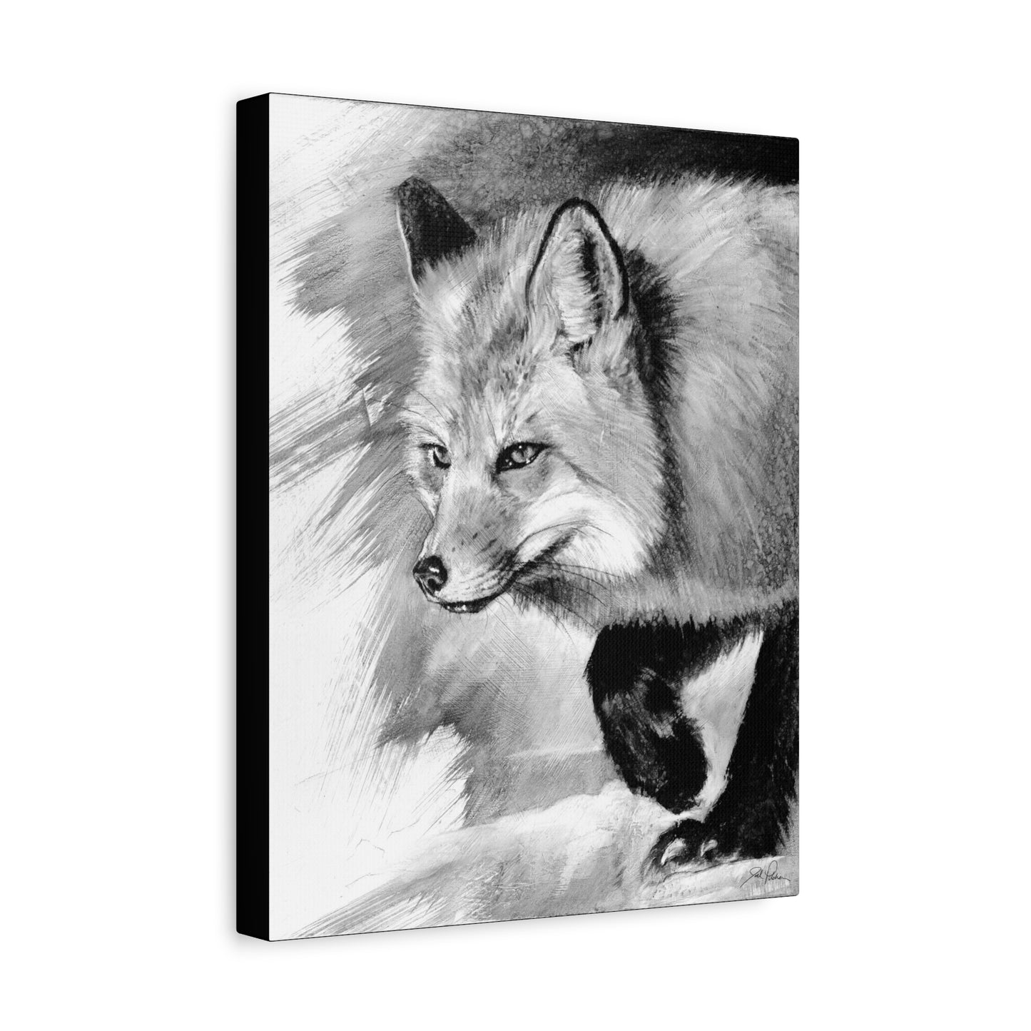 "Fox" Stretched Canvas