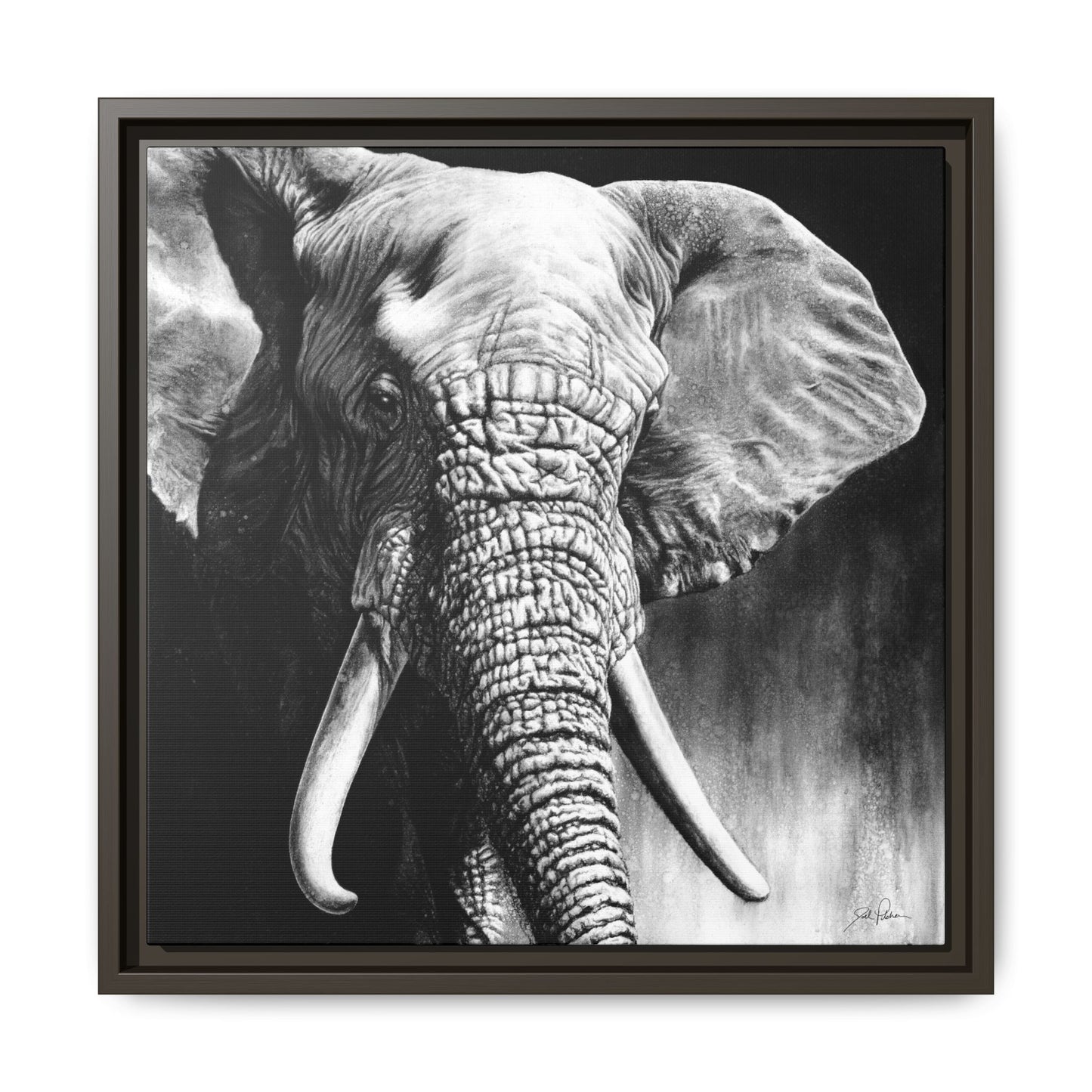 "High & Mighty" Framed Canvas