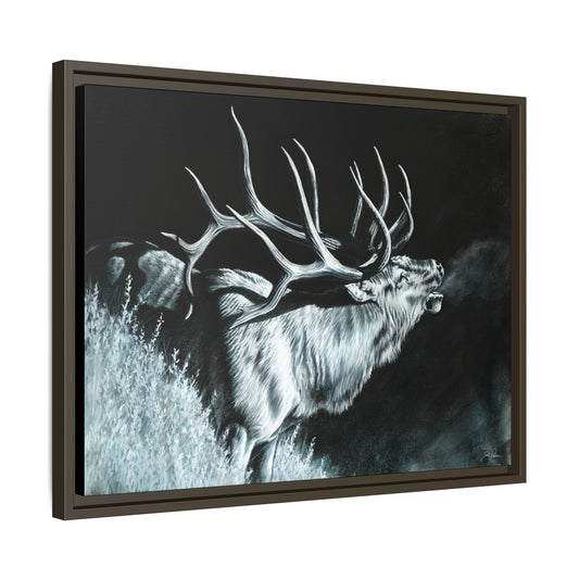 "Moonlit Melody" Framed Canvas