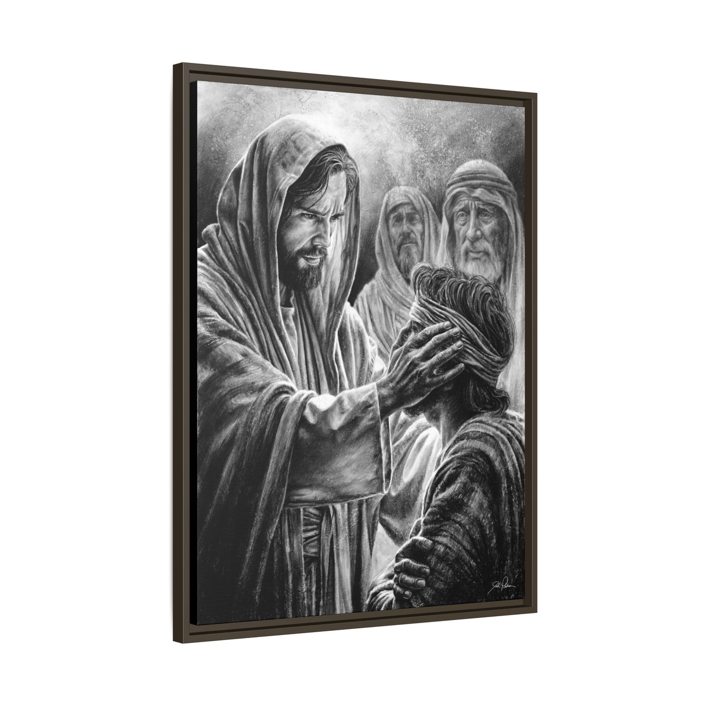 "That We May See" Framed Canvas