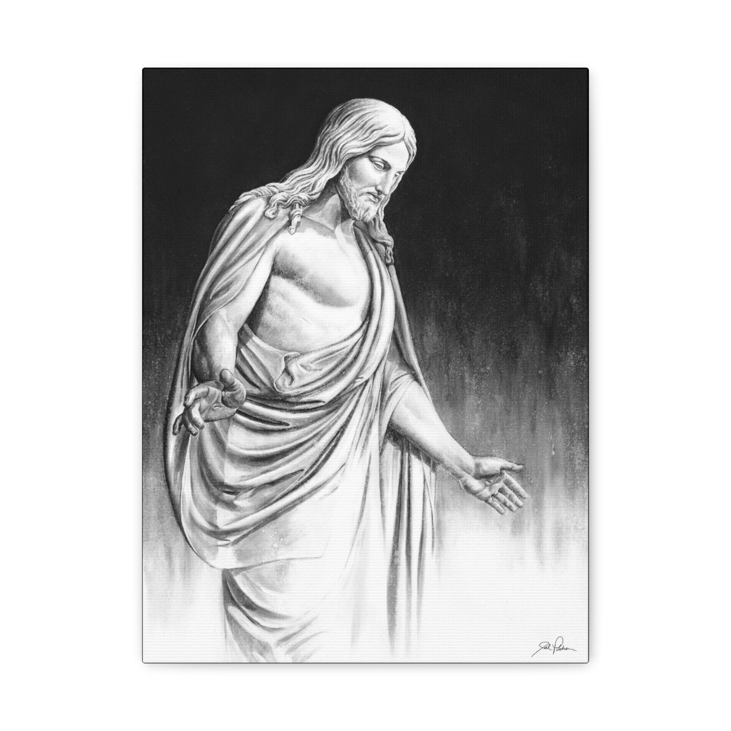 "Come Unto Me" Stretched Canvas