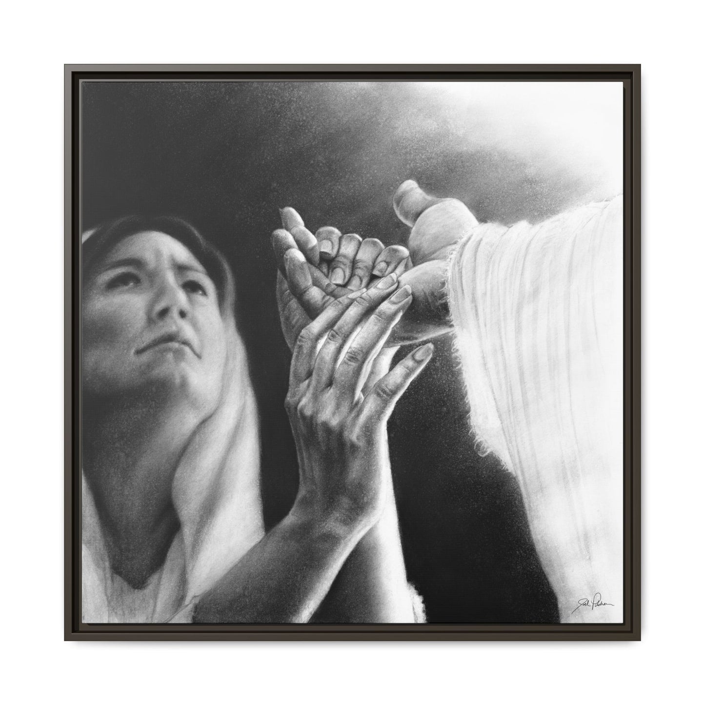 "Be of Good Comfort" Framed Canvas