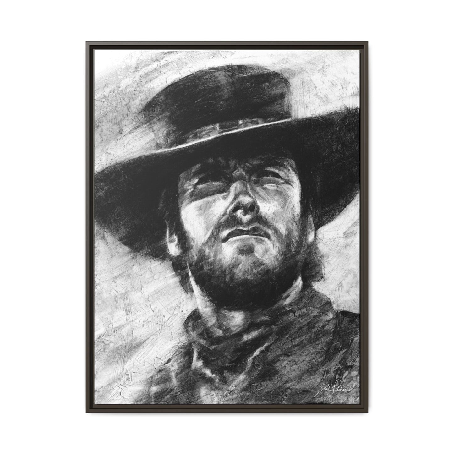 "Eastwood" Framed Canvas