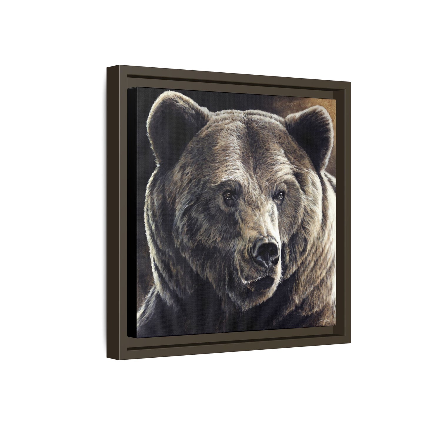 "Kodiak" Framed Canvas