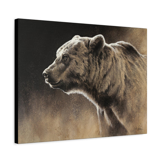 "Grizzly" Stretched Canvas