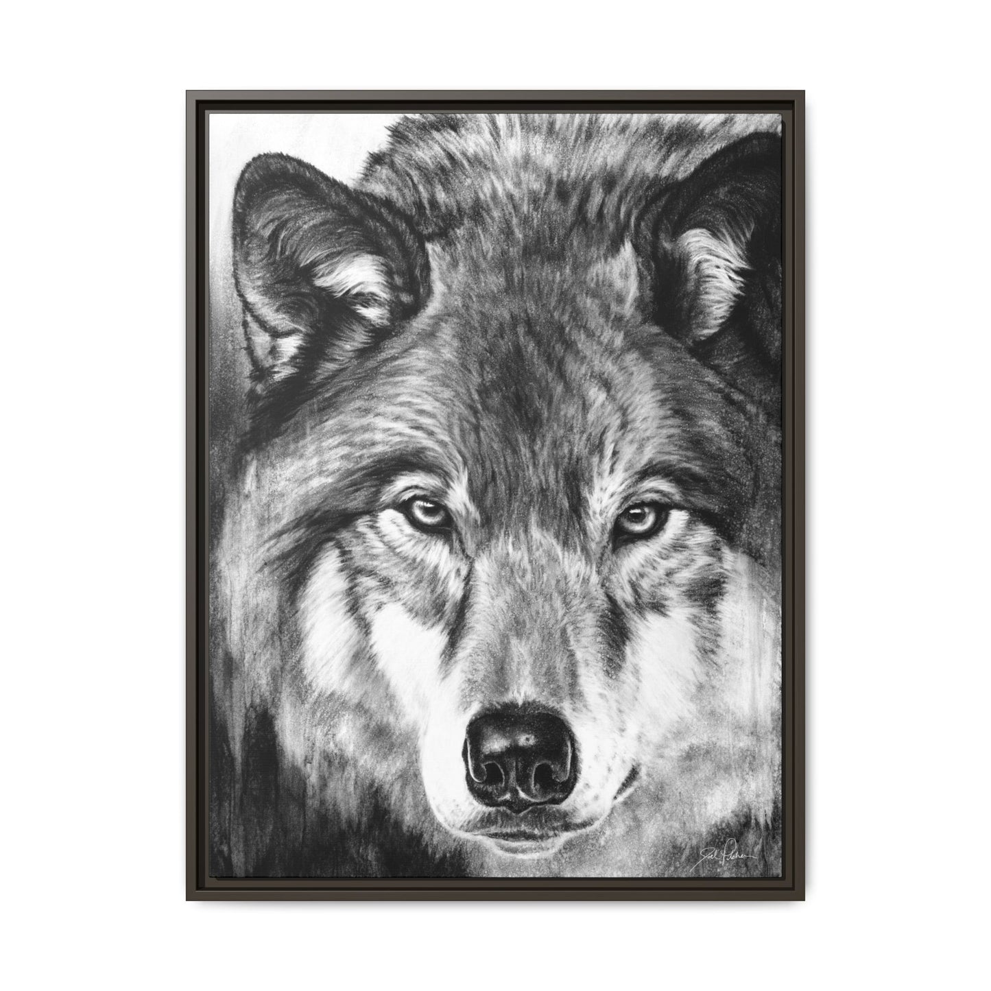 "I See You" Framed Canvas