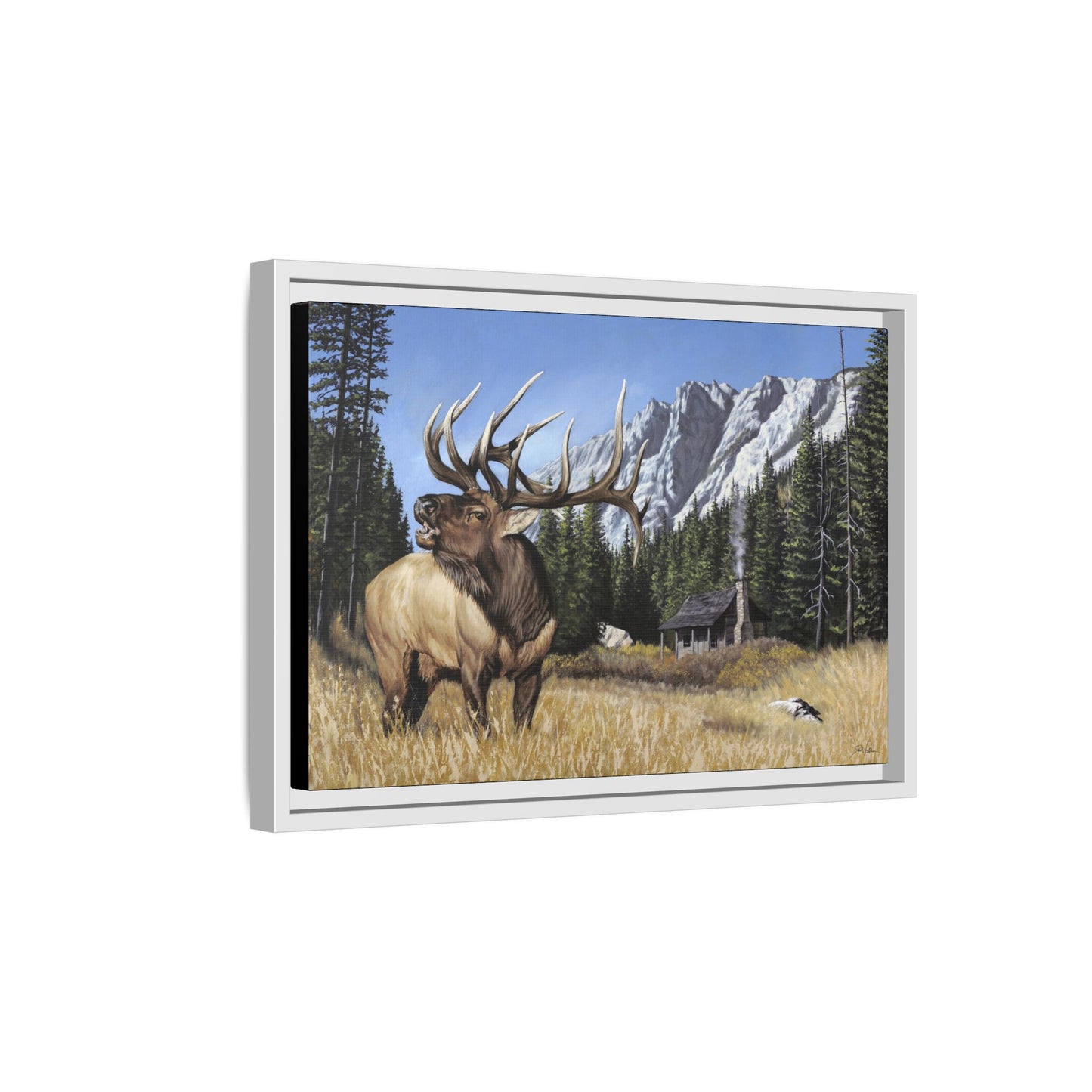 "Sanctuary" Framed Canvas