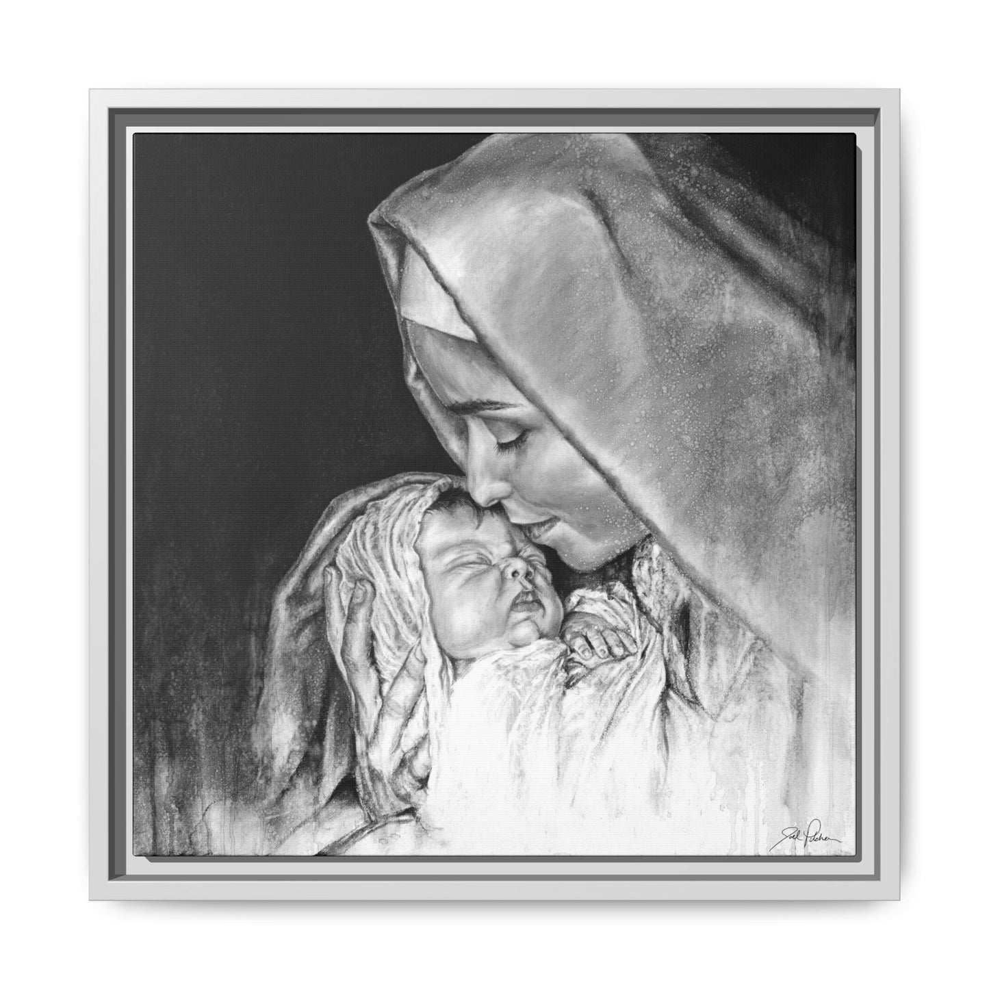 "King of Kings" Framed Canvas