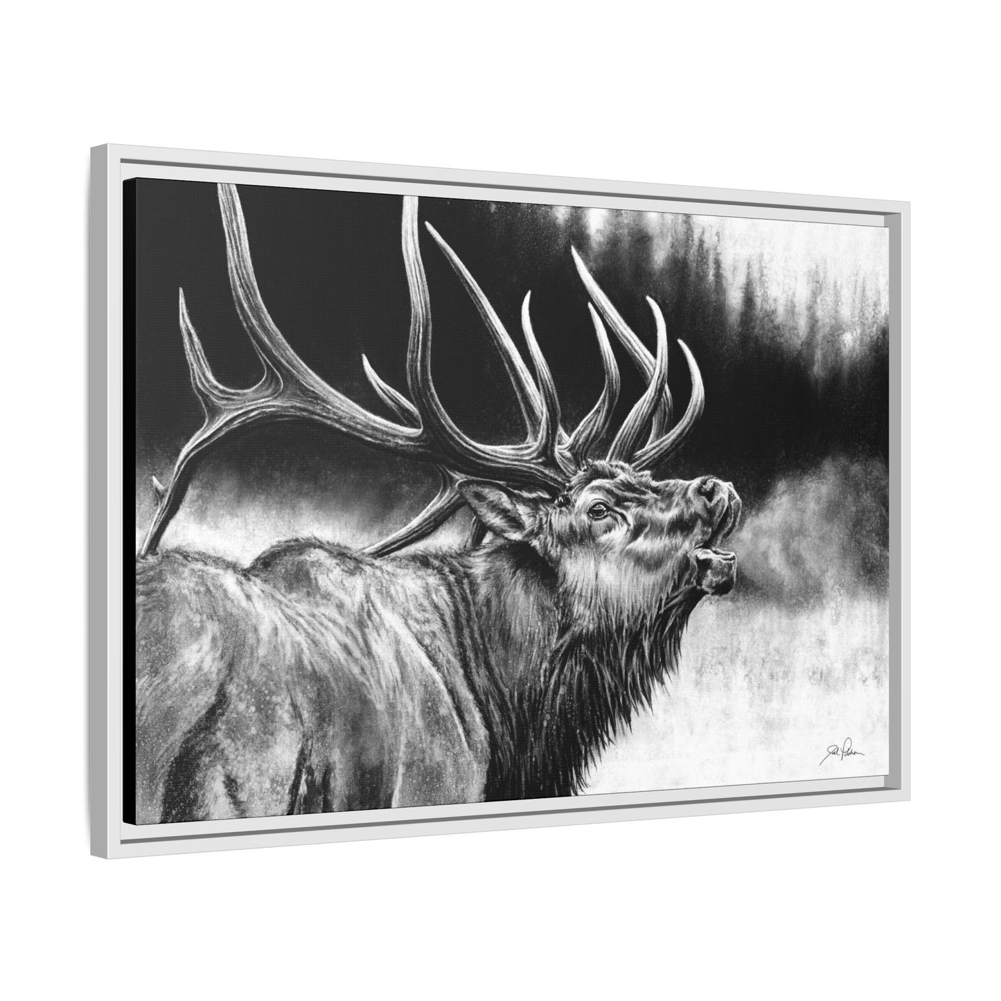 "Autumn Anthem" Framed Canvas
