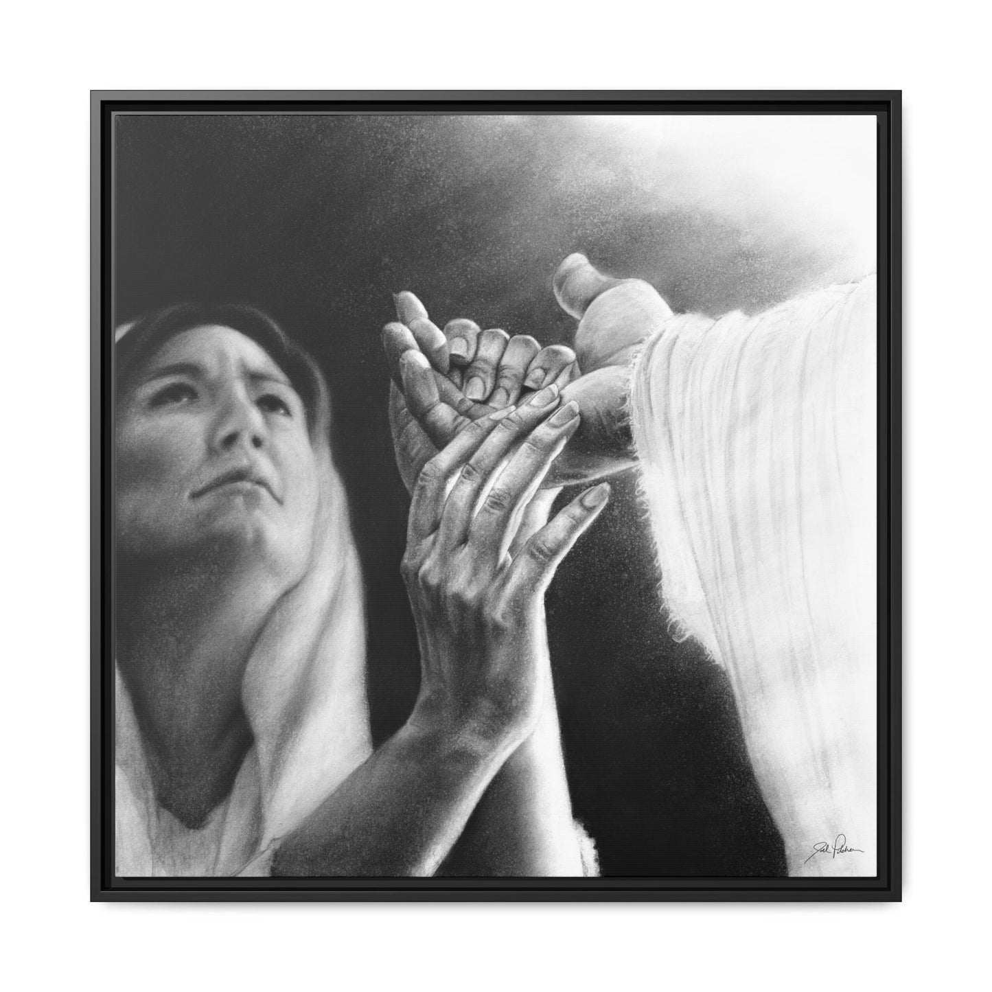 "Be of Good Comfort" Framed Canvas