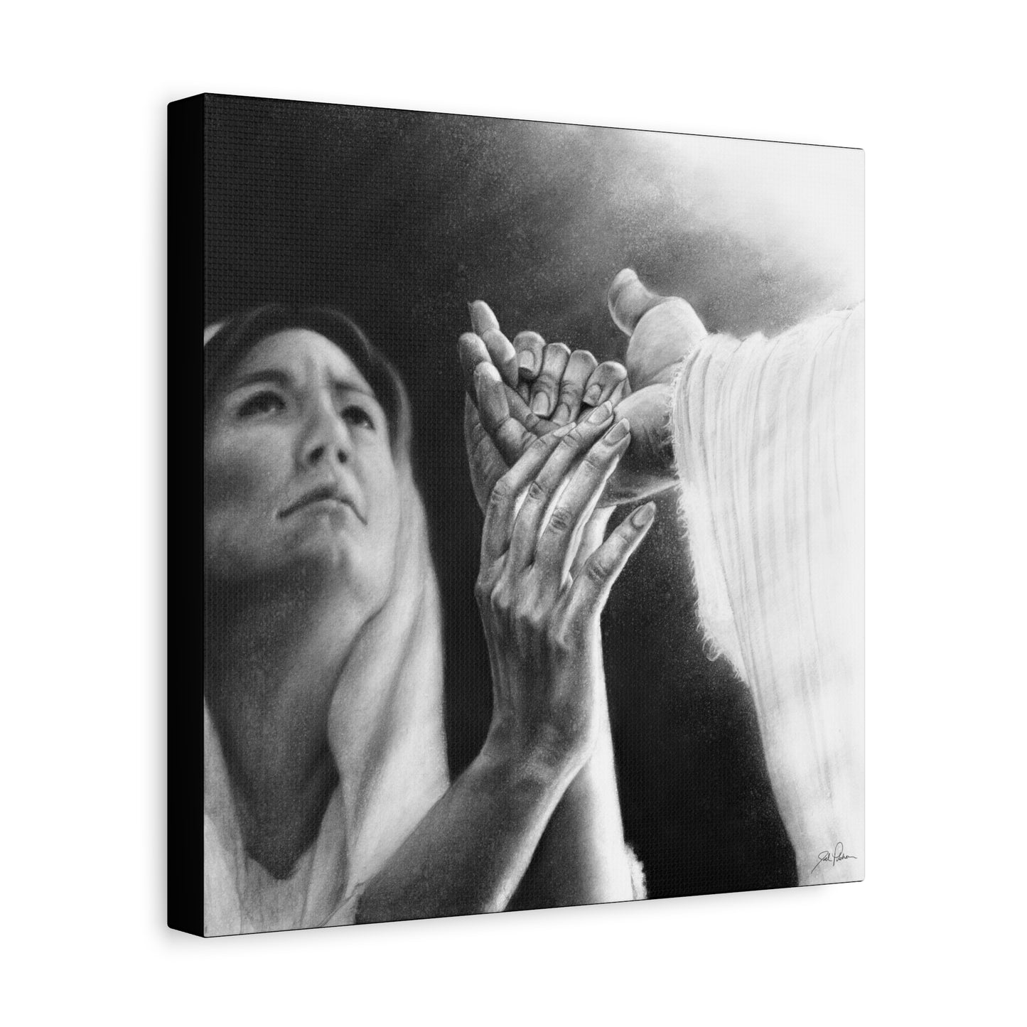 "Be of Good Comfort" Stretched Canvas